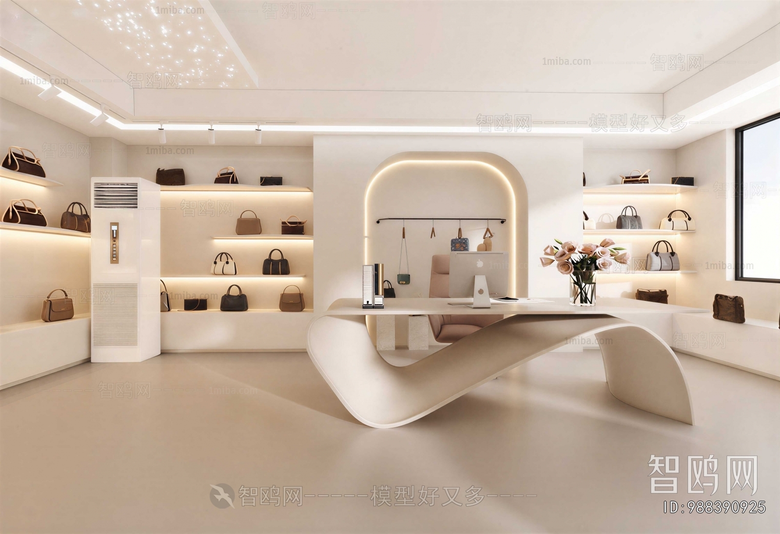 Modern Clothes Storage Area