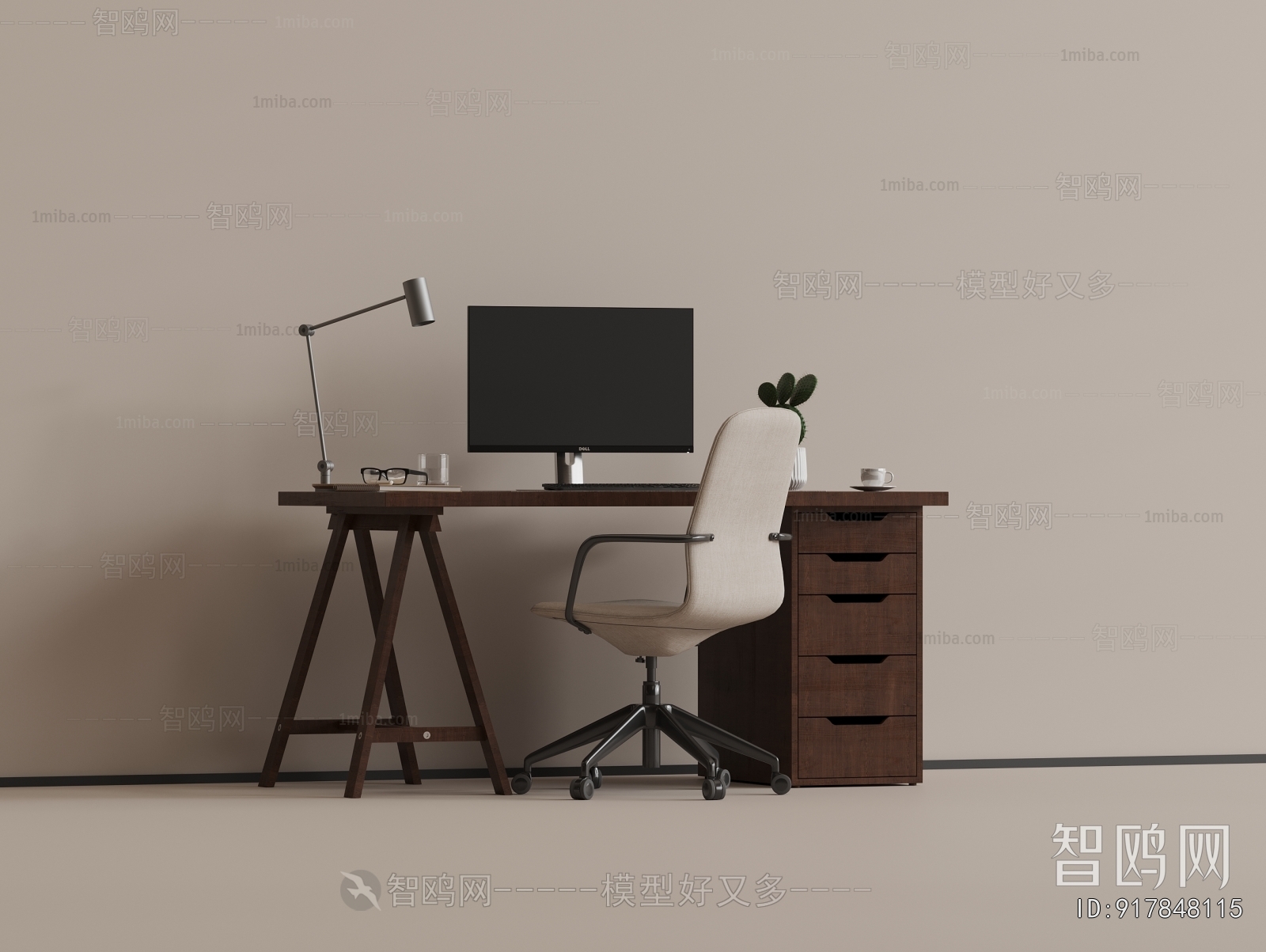 Modern Computer Desk And Chair