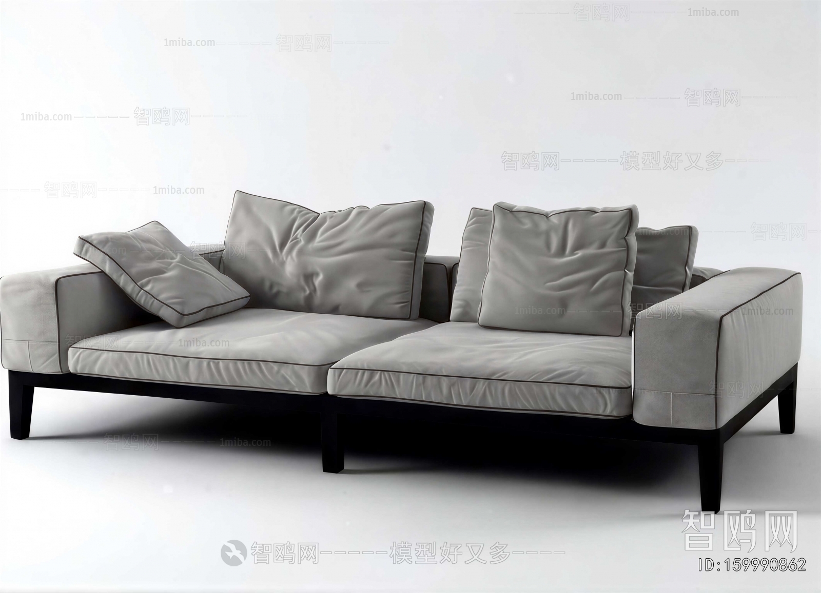 Modern Three-seat Sofa