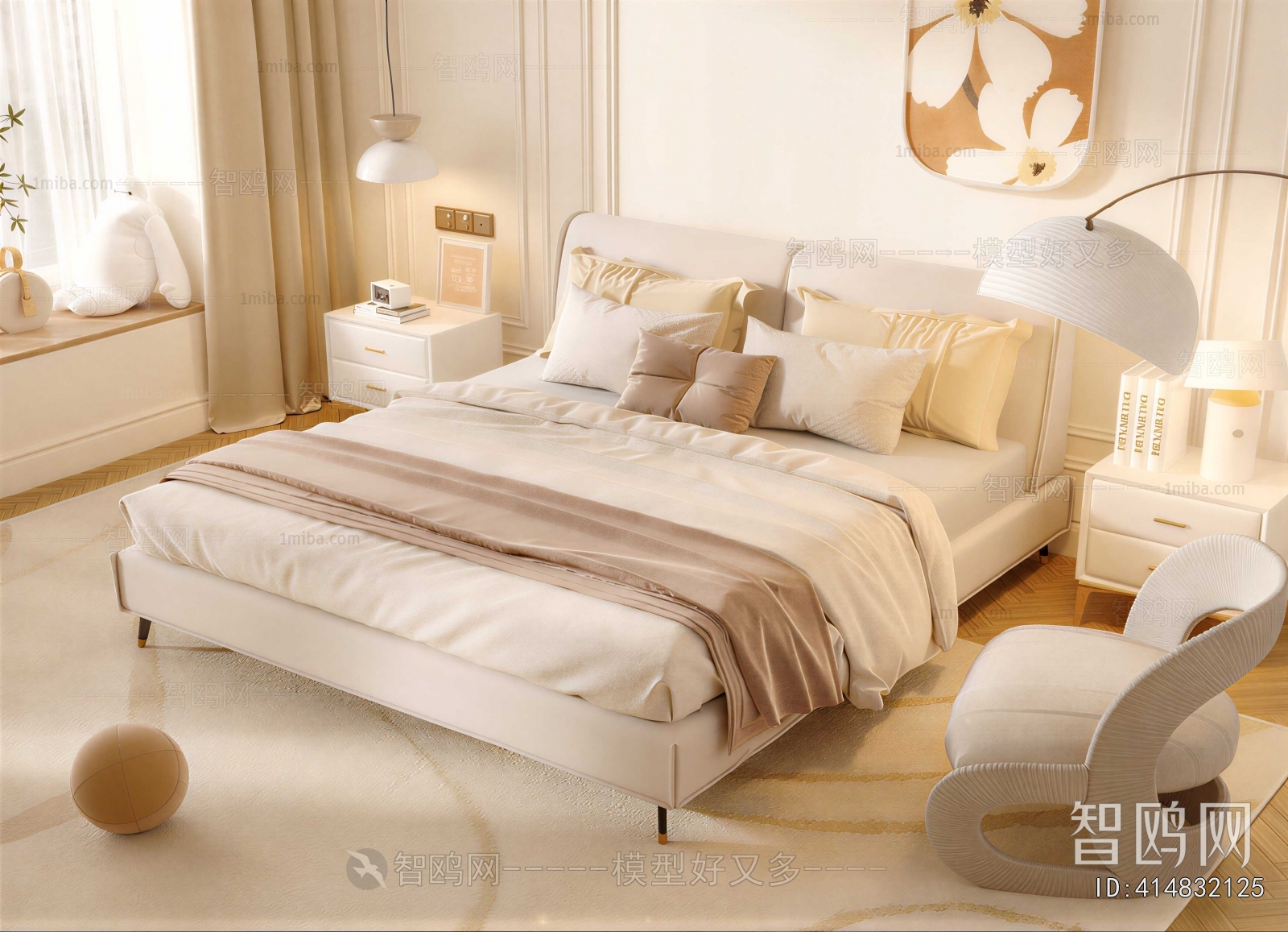 Modern Double Bed