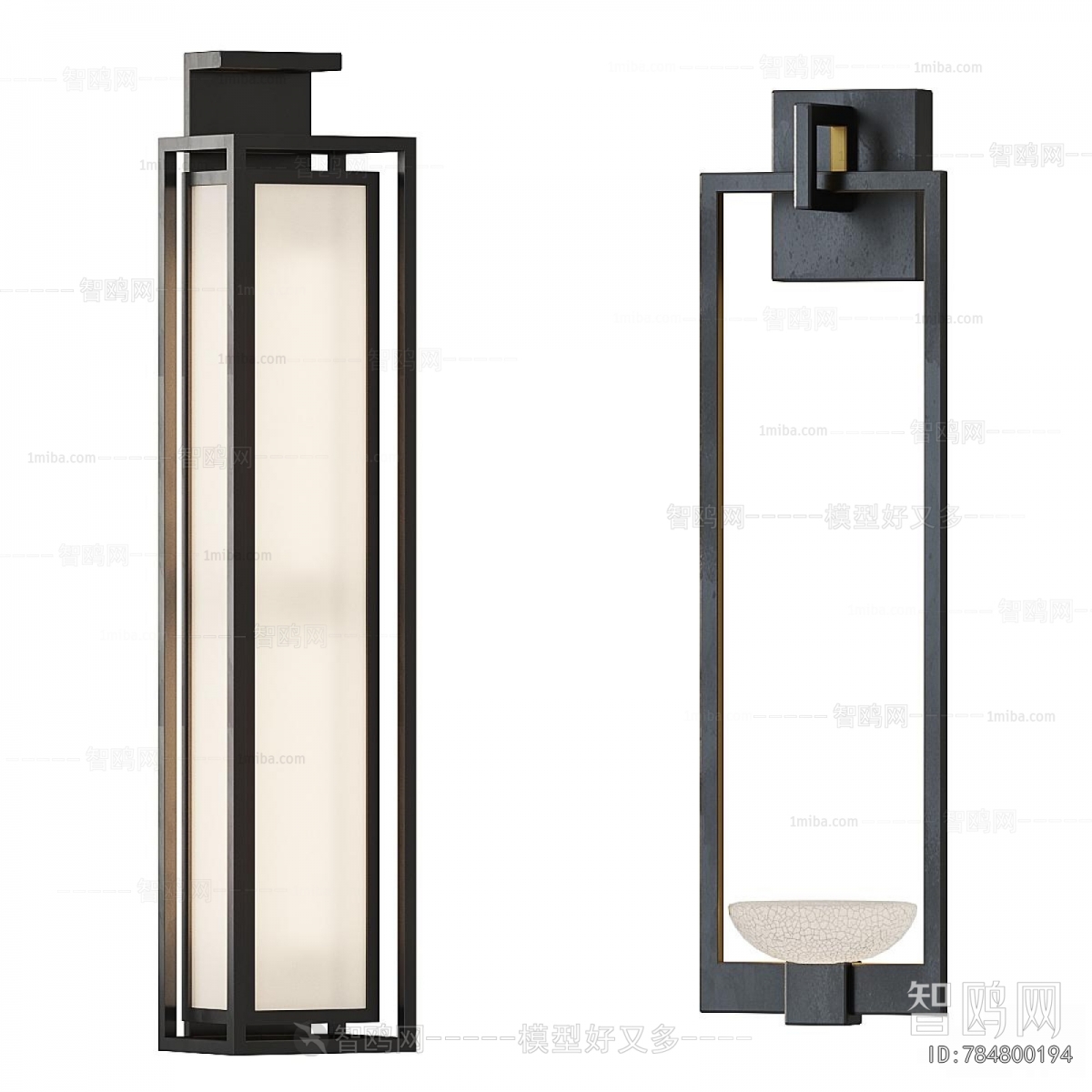 New Chinese Style Wall Lamp