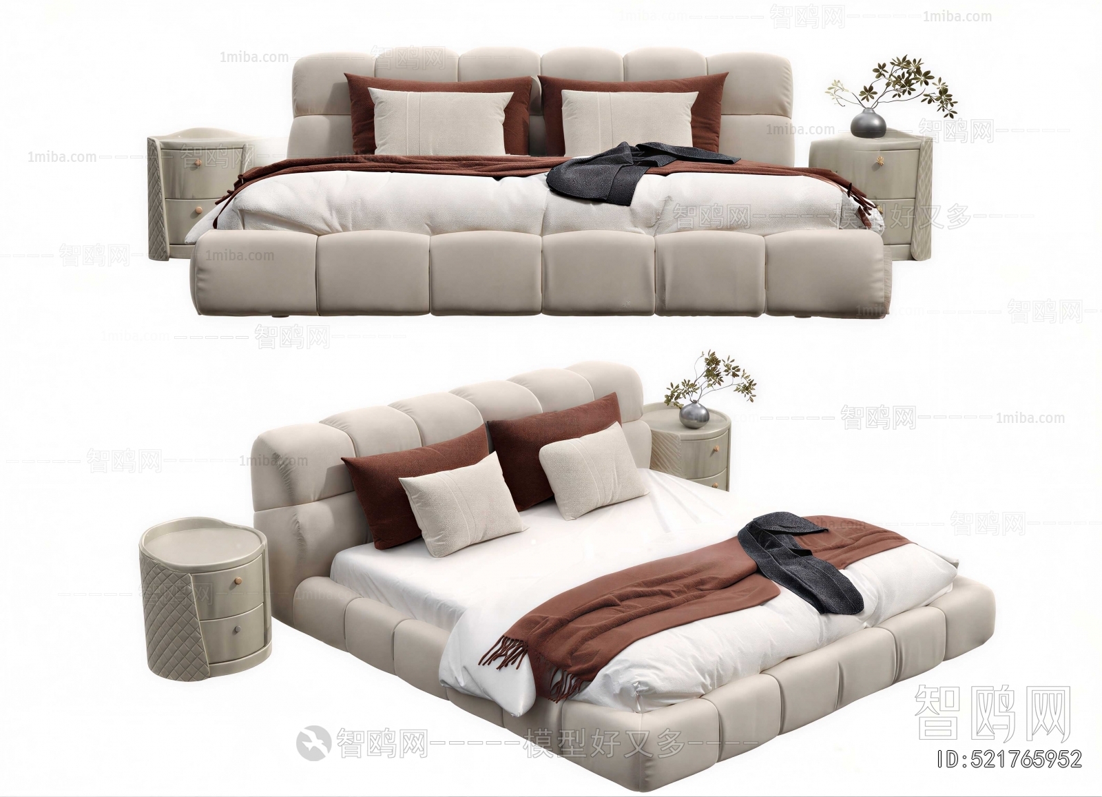 Modern Double Bed