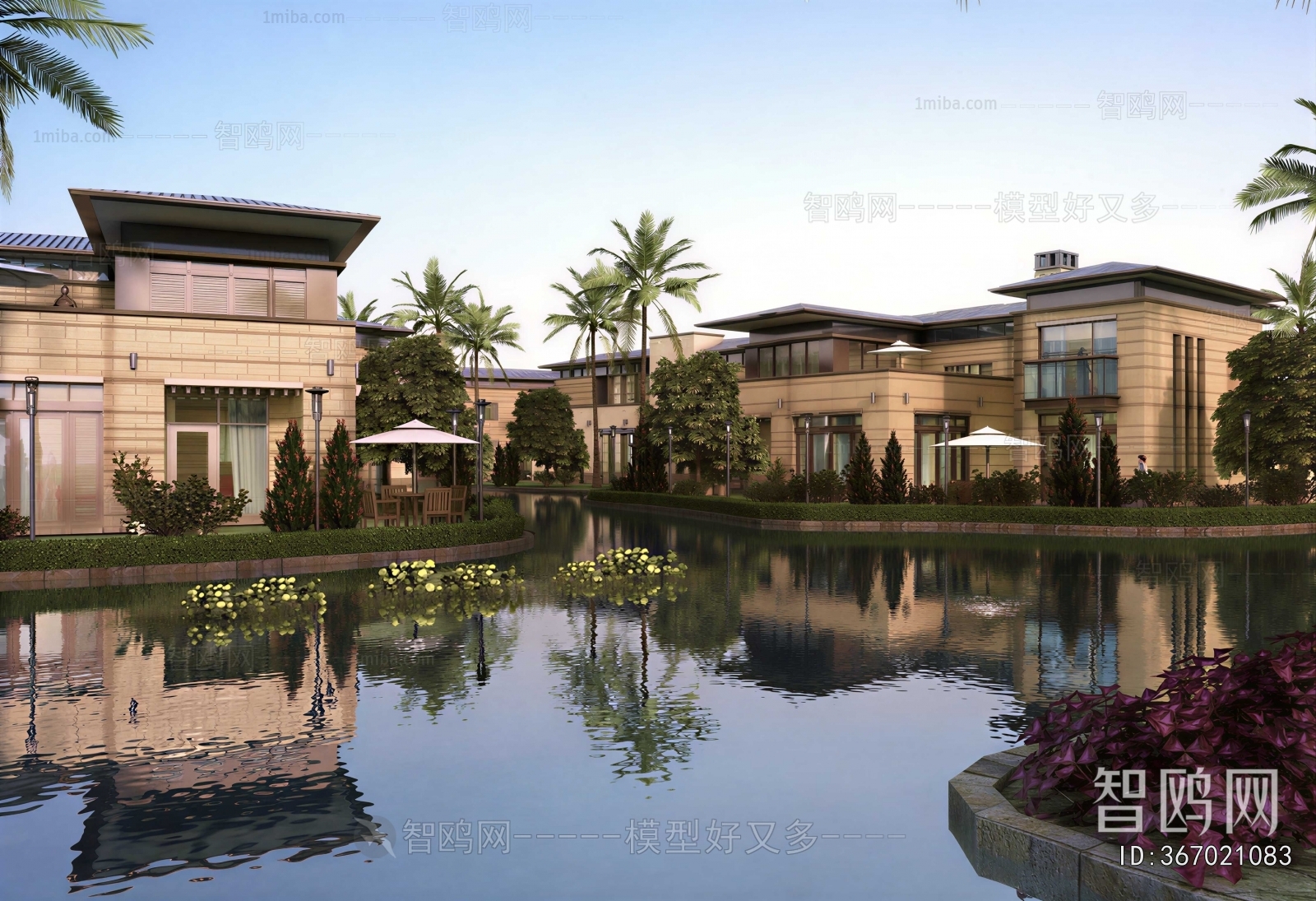 Modern Courtyard/landscape