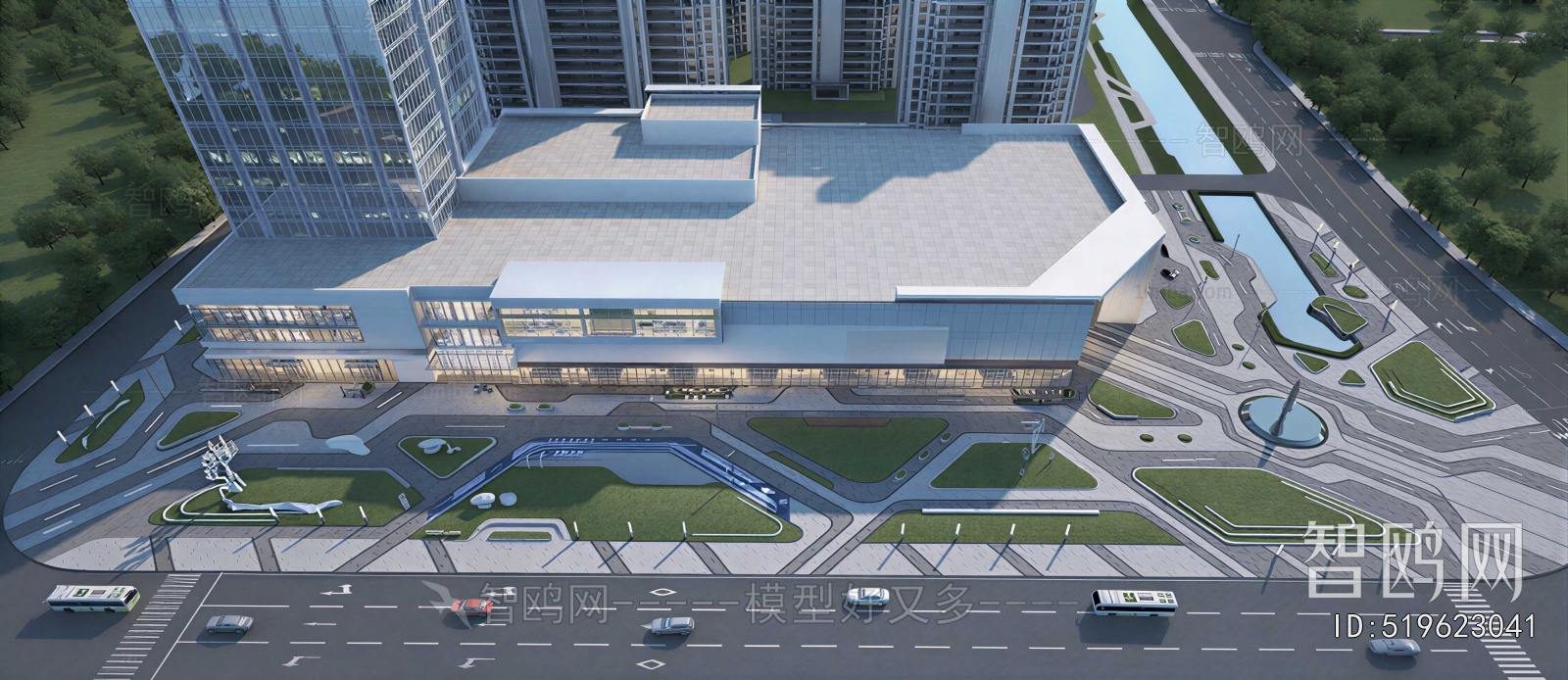 Modern Building Appearance