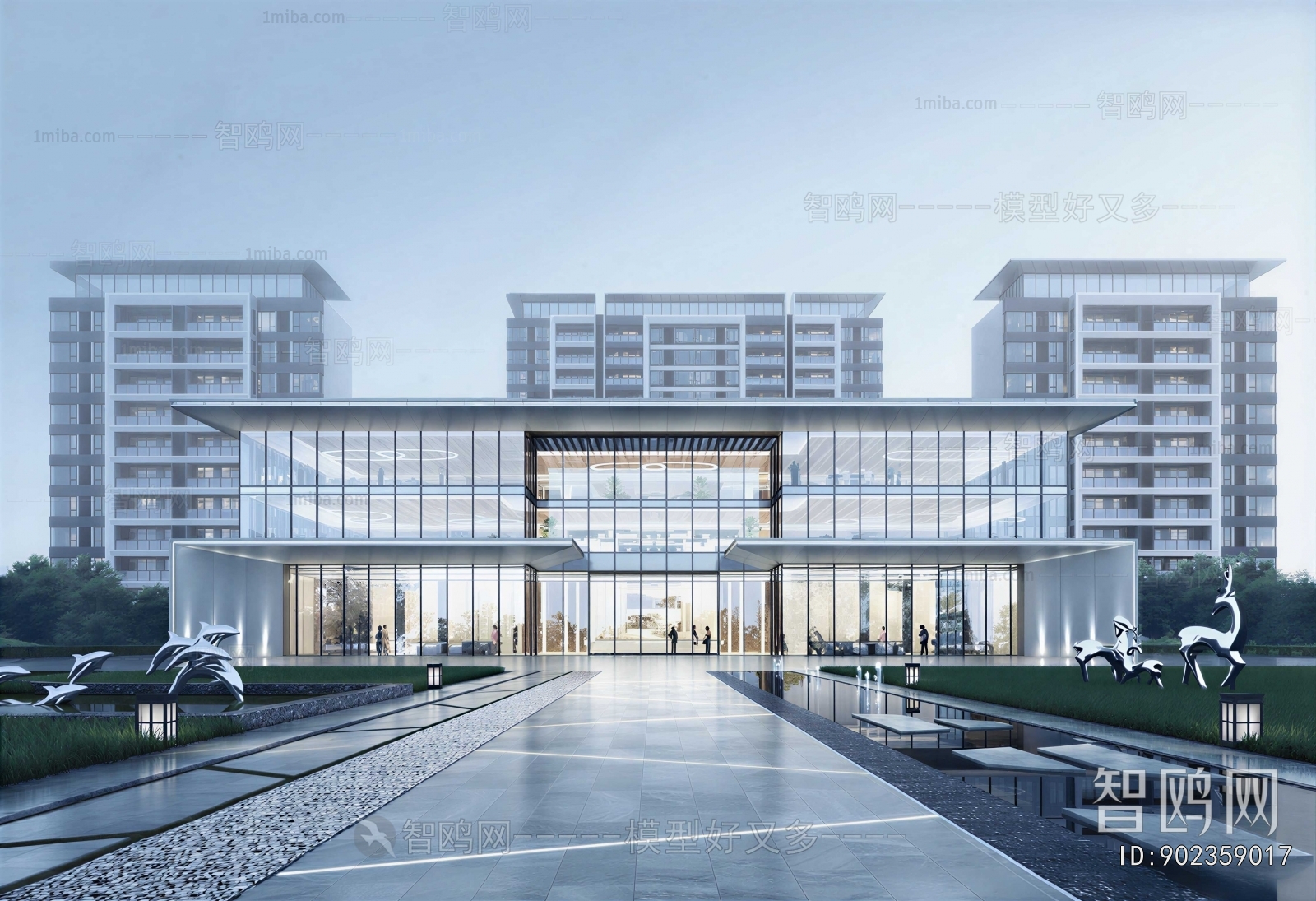 Modern Building Appearance