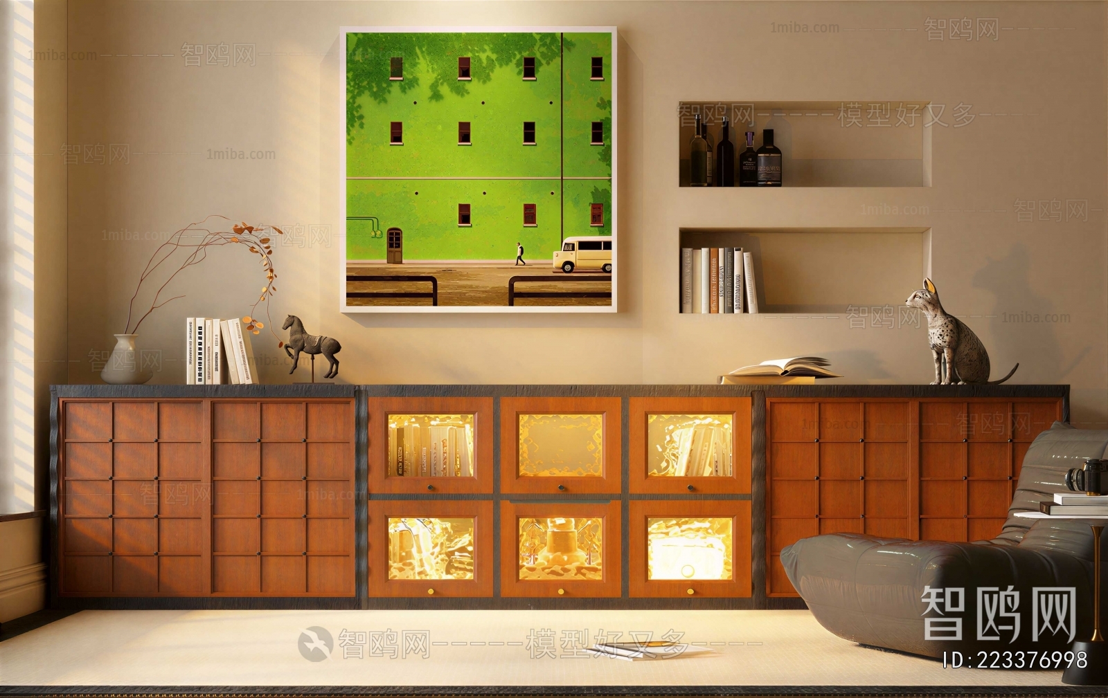 Modern Decorative Cabinet