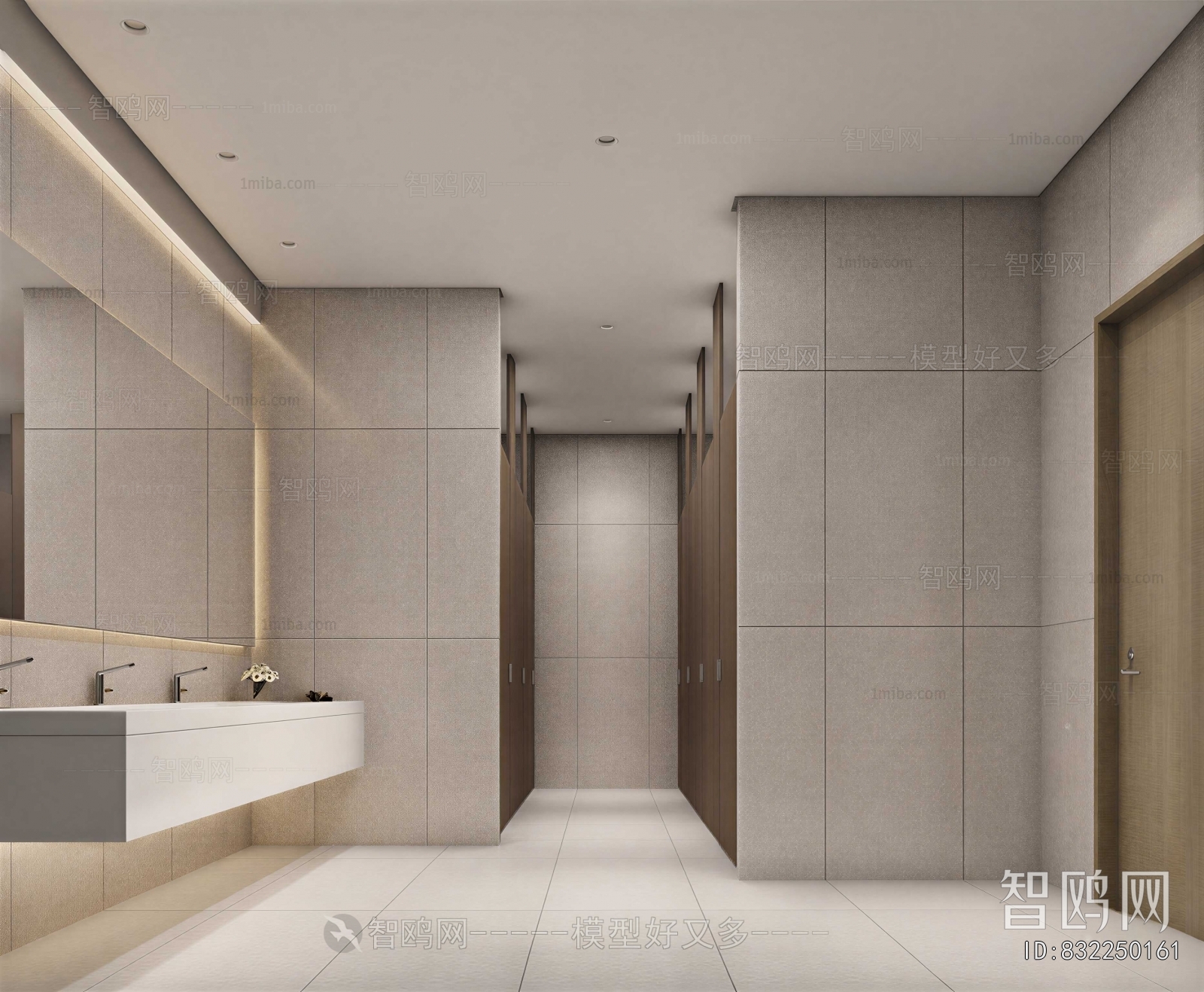 Modern Public Toilet