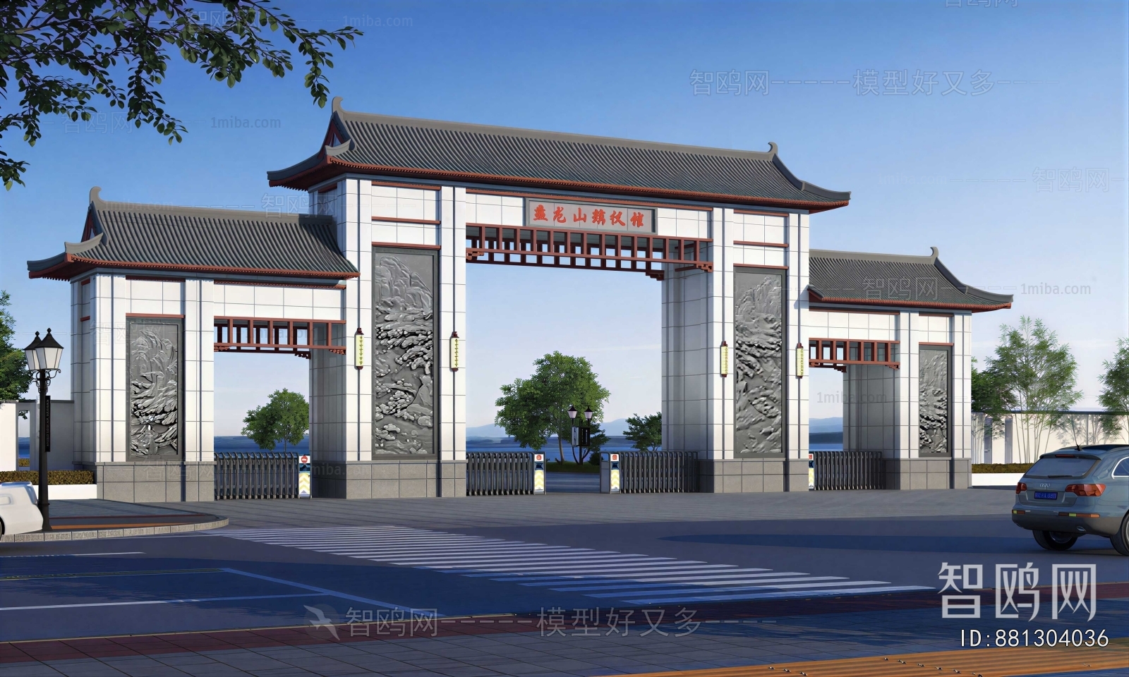 New Chinese Style Facade Element