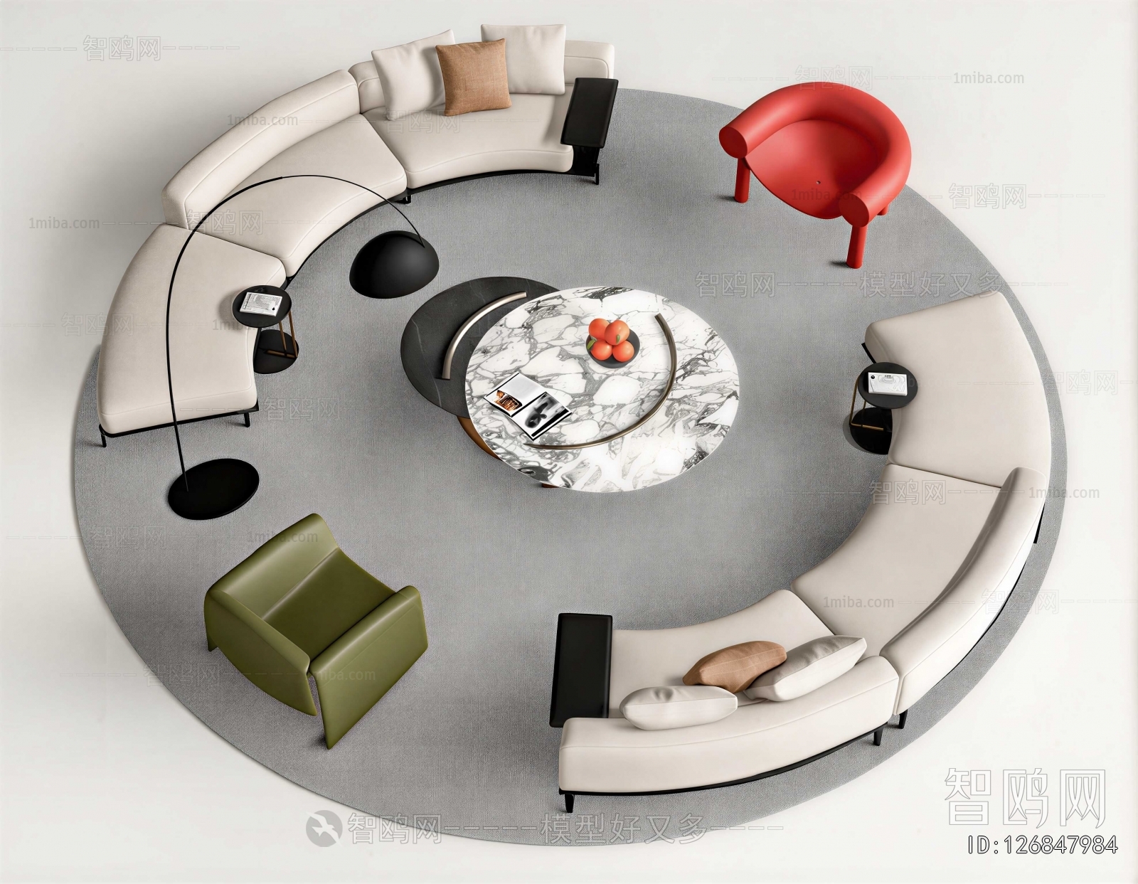 Modern Card Seat Sofa