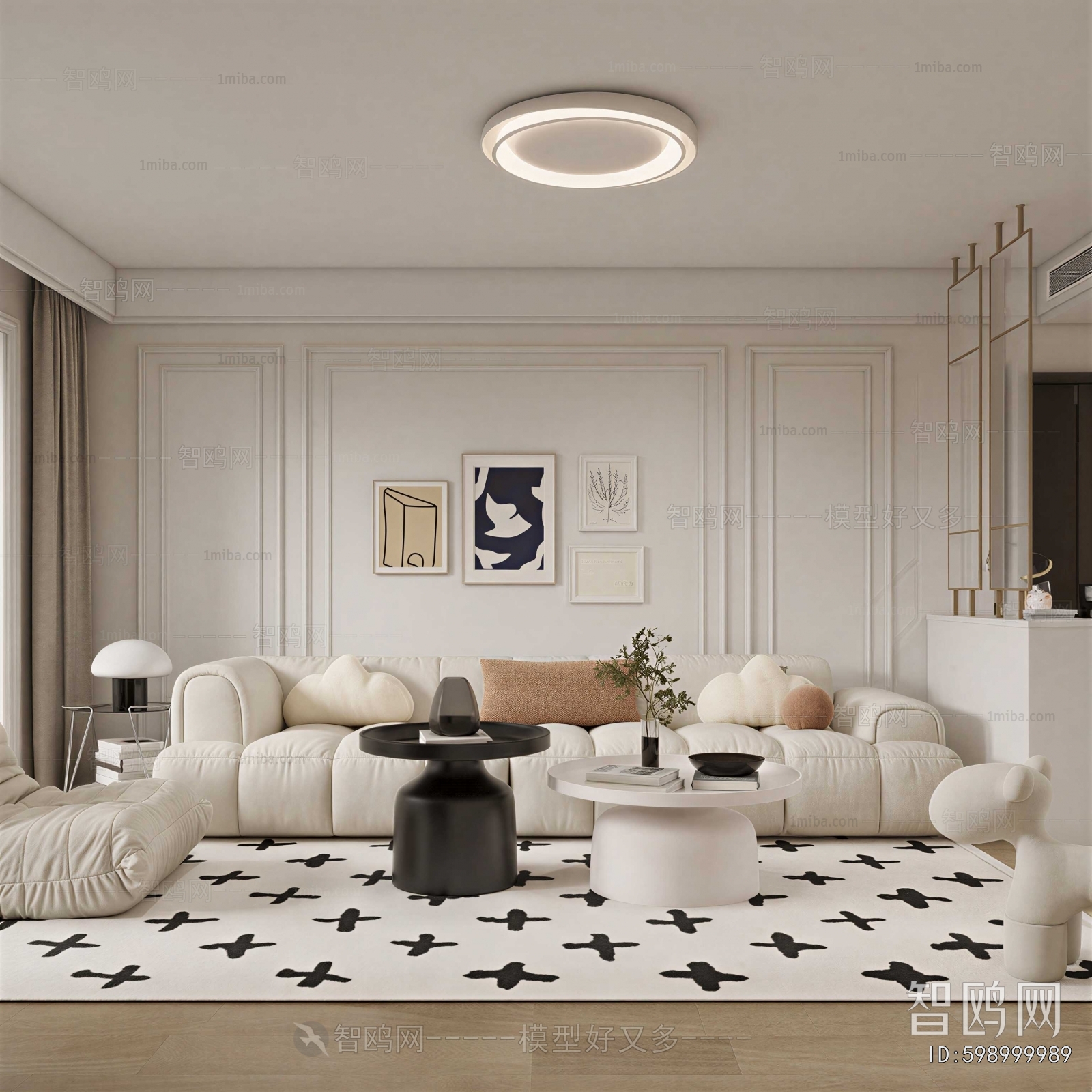 French Style A Living Room
