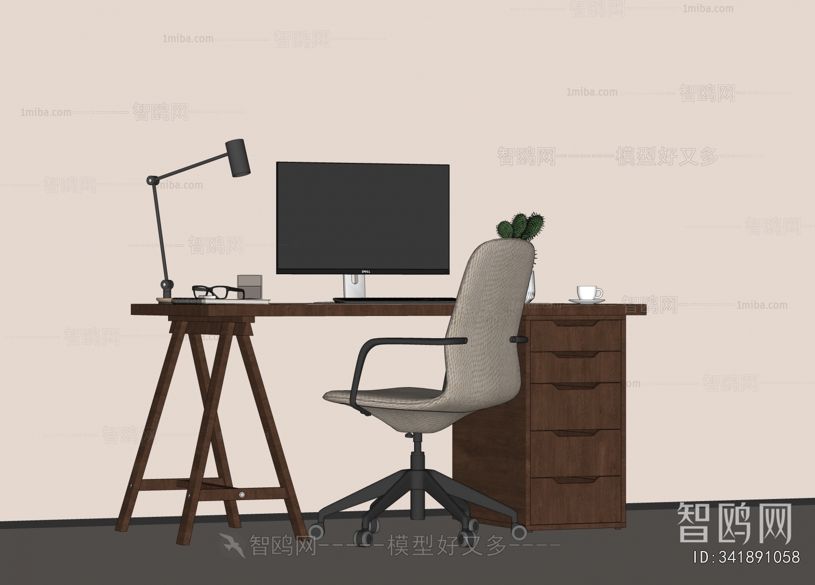 Modern Computer Desk And Chair