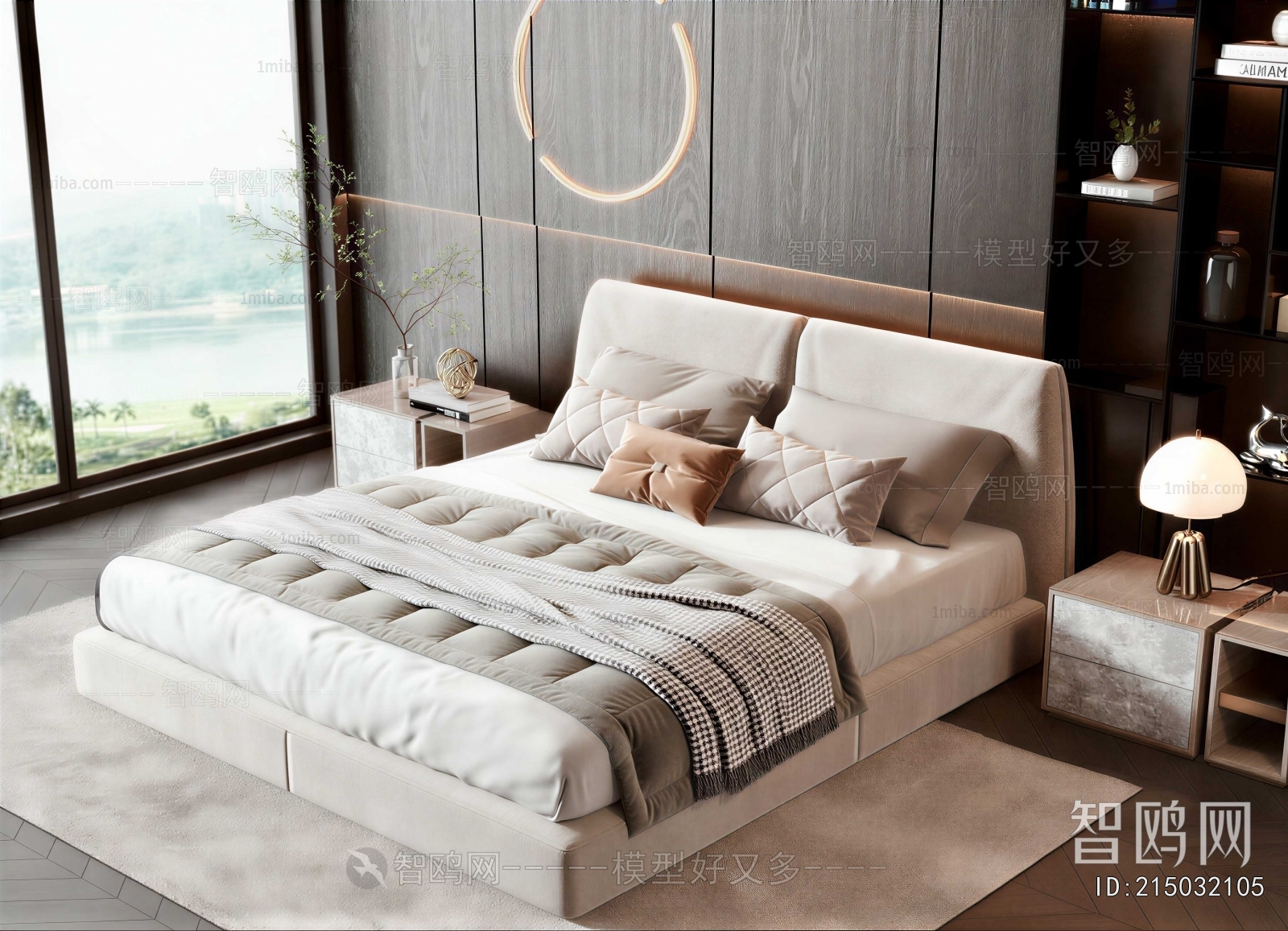 Modern Double Bed