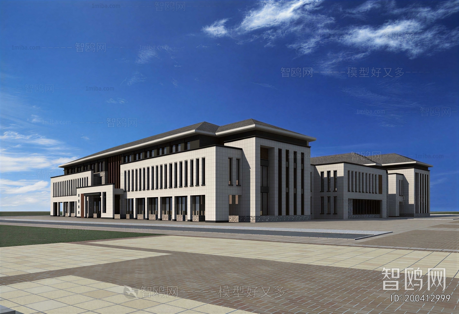 Modern Appearance Of Commercial Building