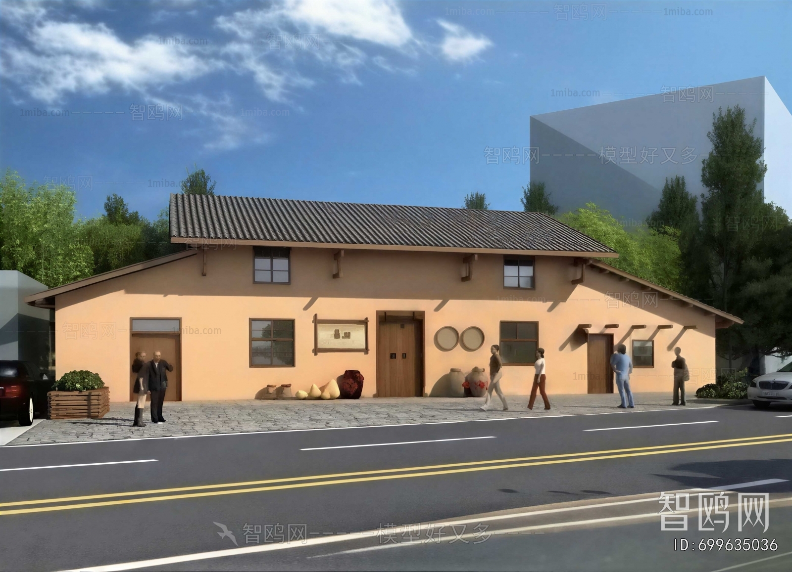 Modern Building Appearance