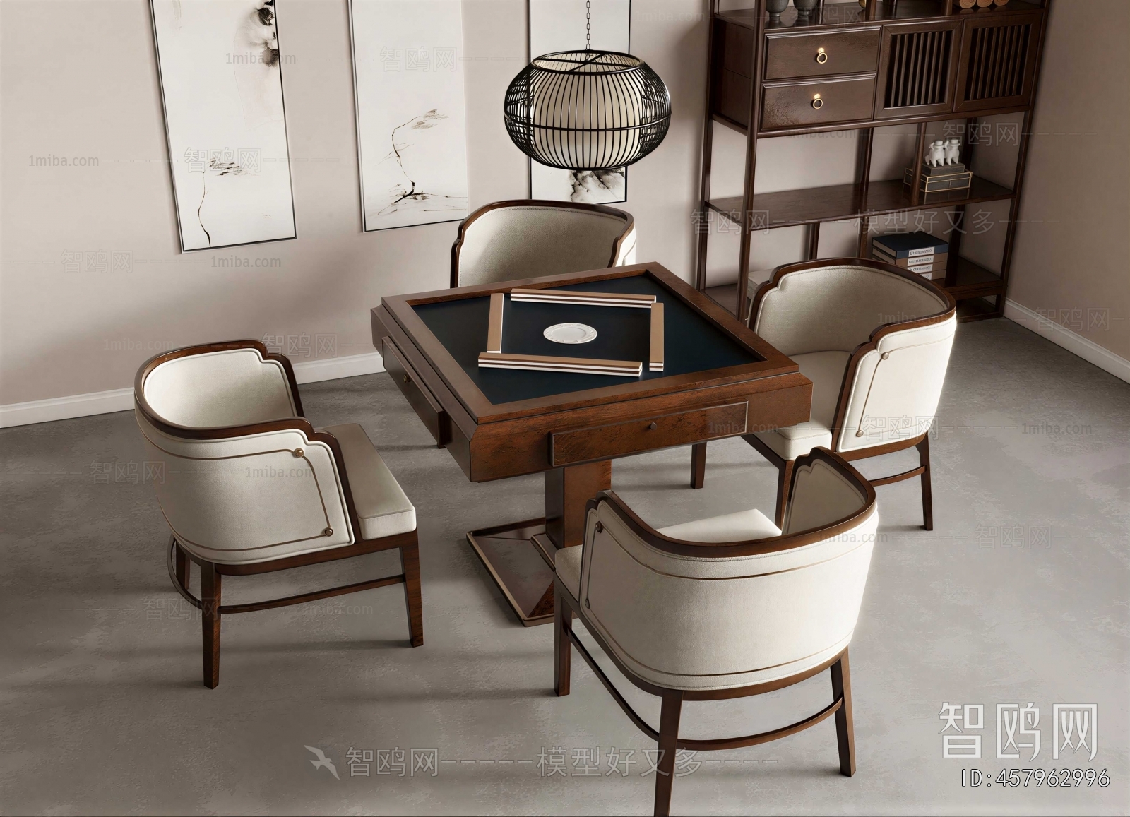 New Chinese Style Mahjong Tables And Chairs
