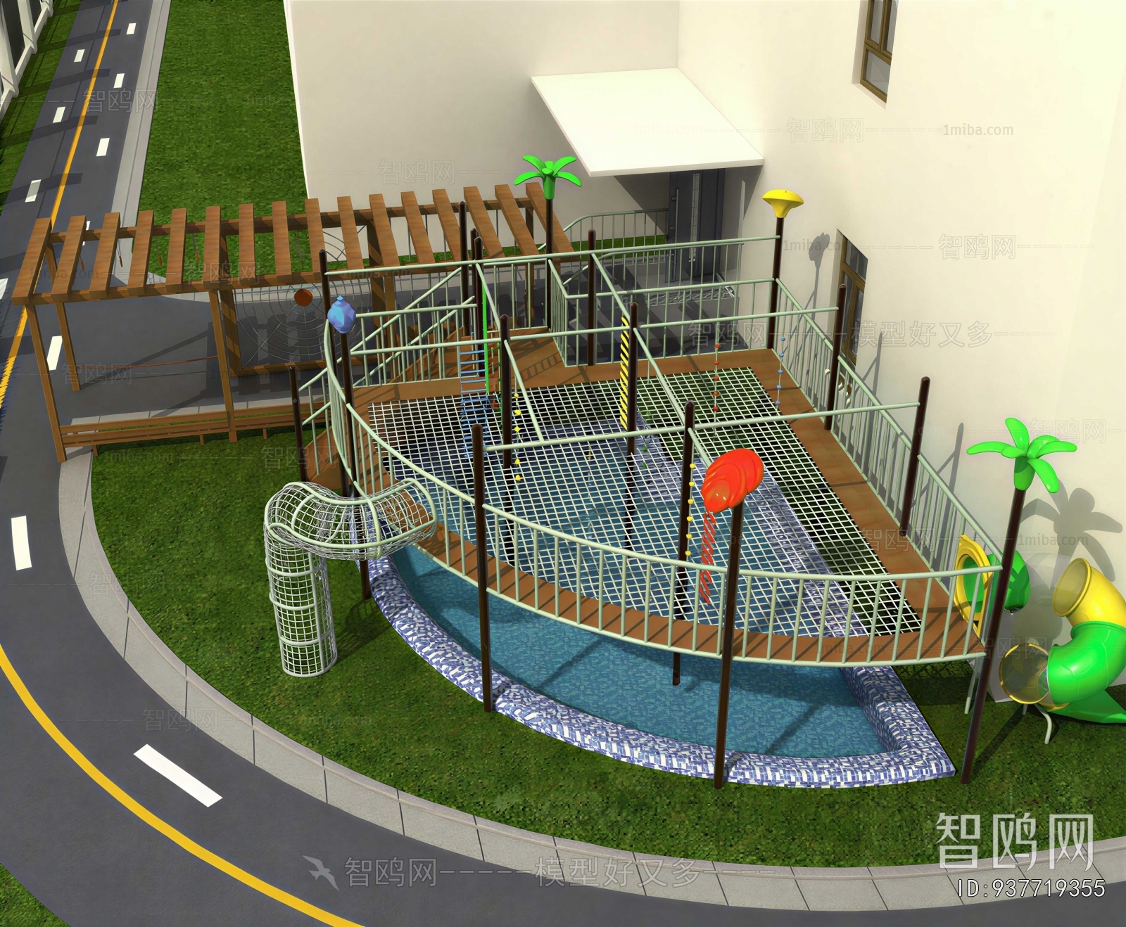 Modern Children's Amusement Park