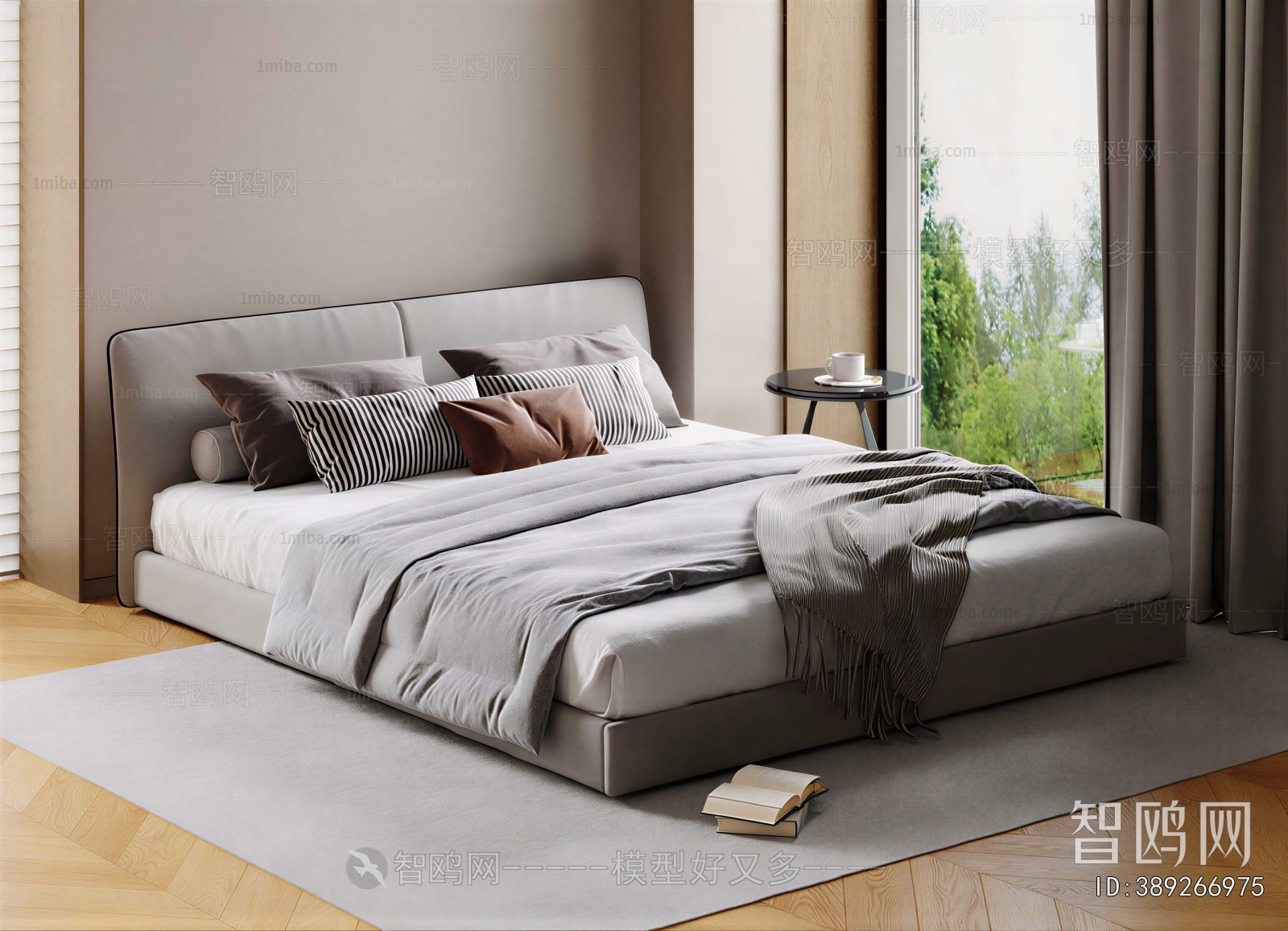 Modern Double Bed