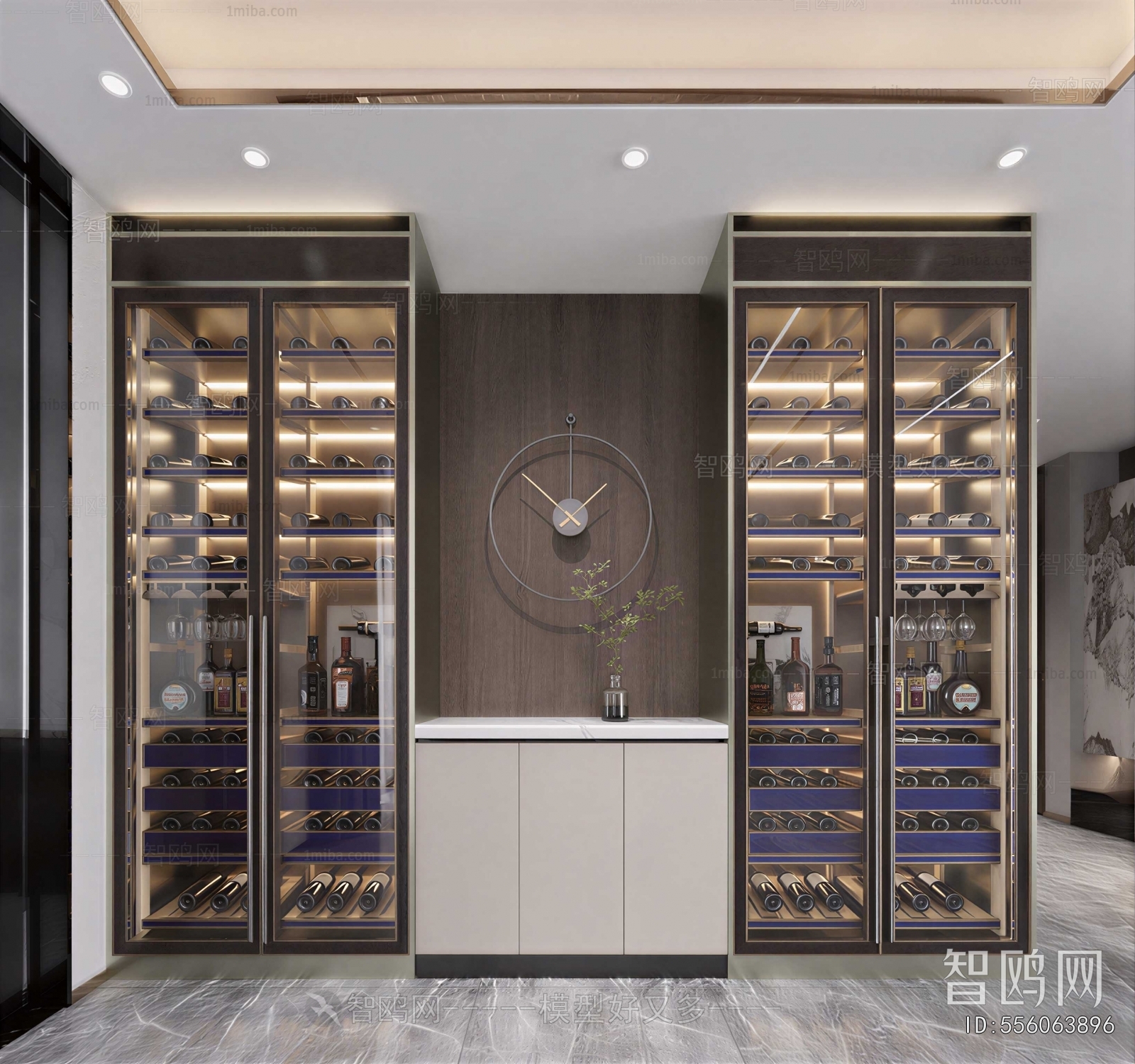 Modern Wine Cabinet