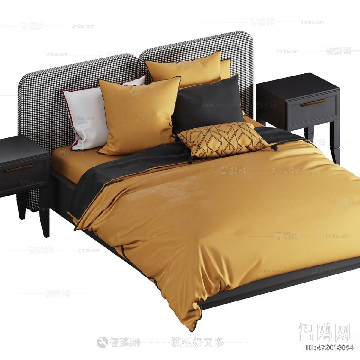 Modern Double Bed