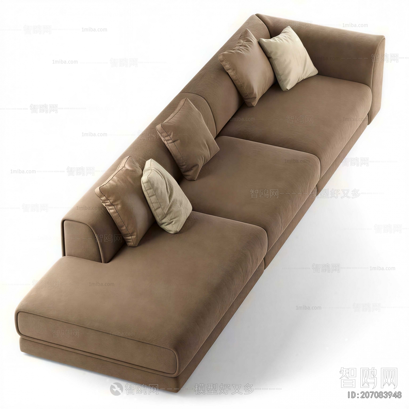 Modern Multi Person Sofa
