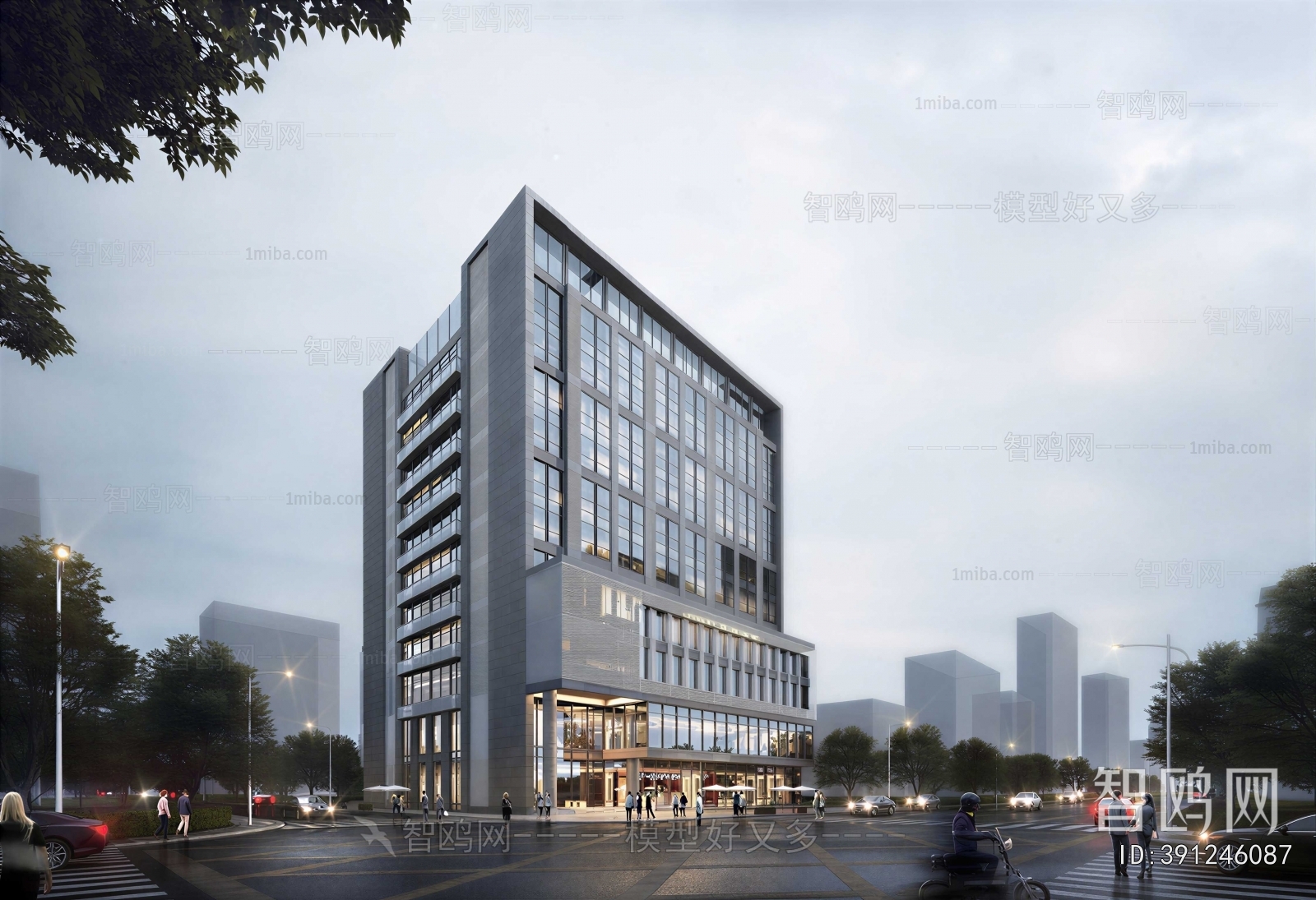 Modern Building Appearance