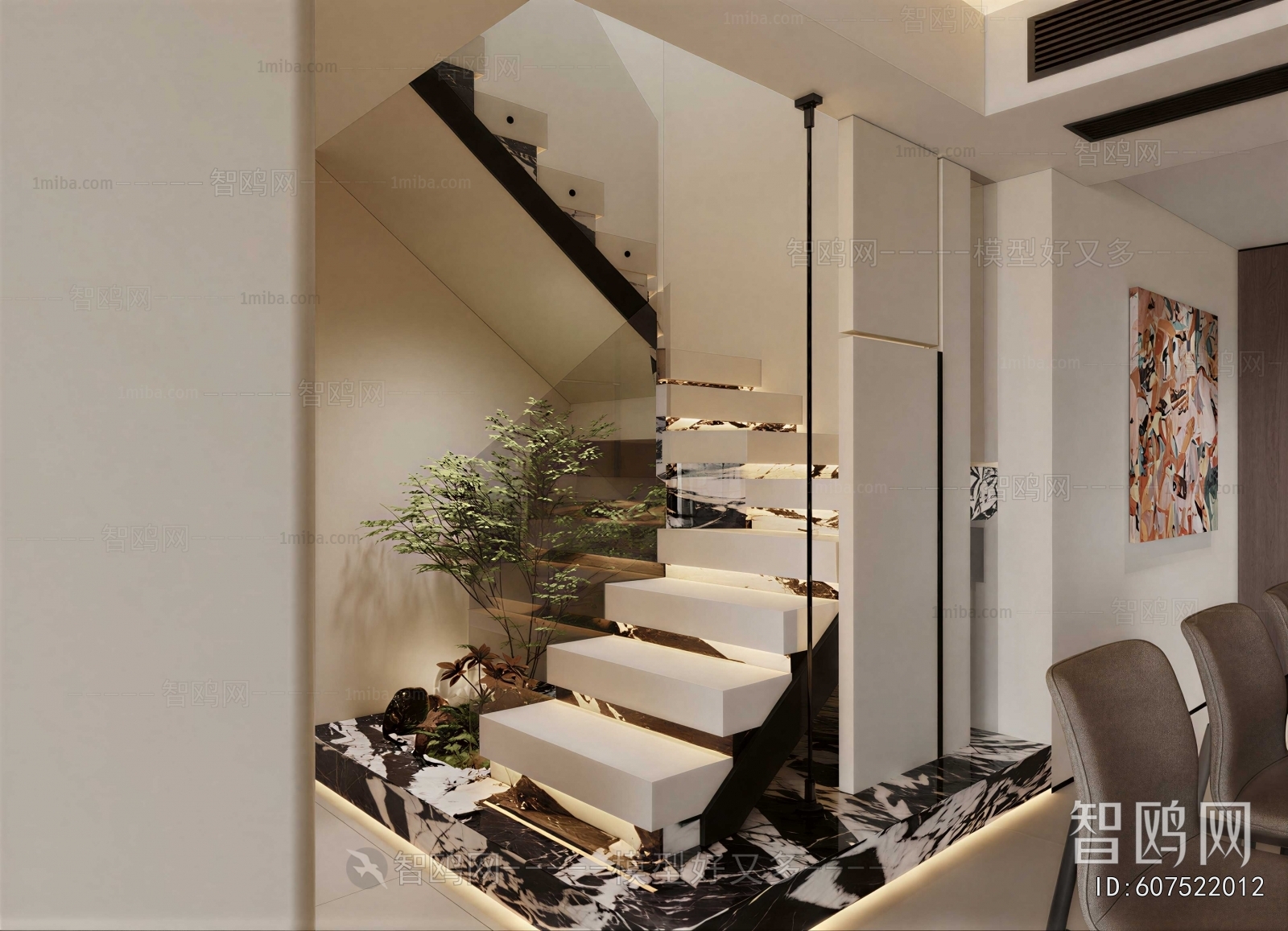 Modern Stairwell
