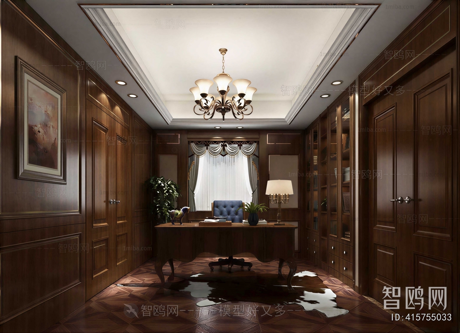 American Style Study Space