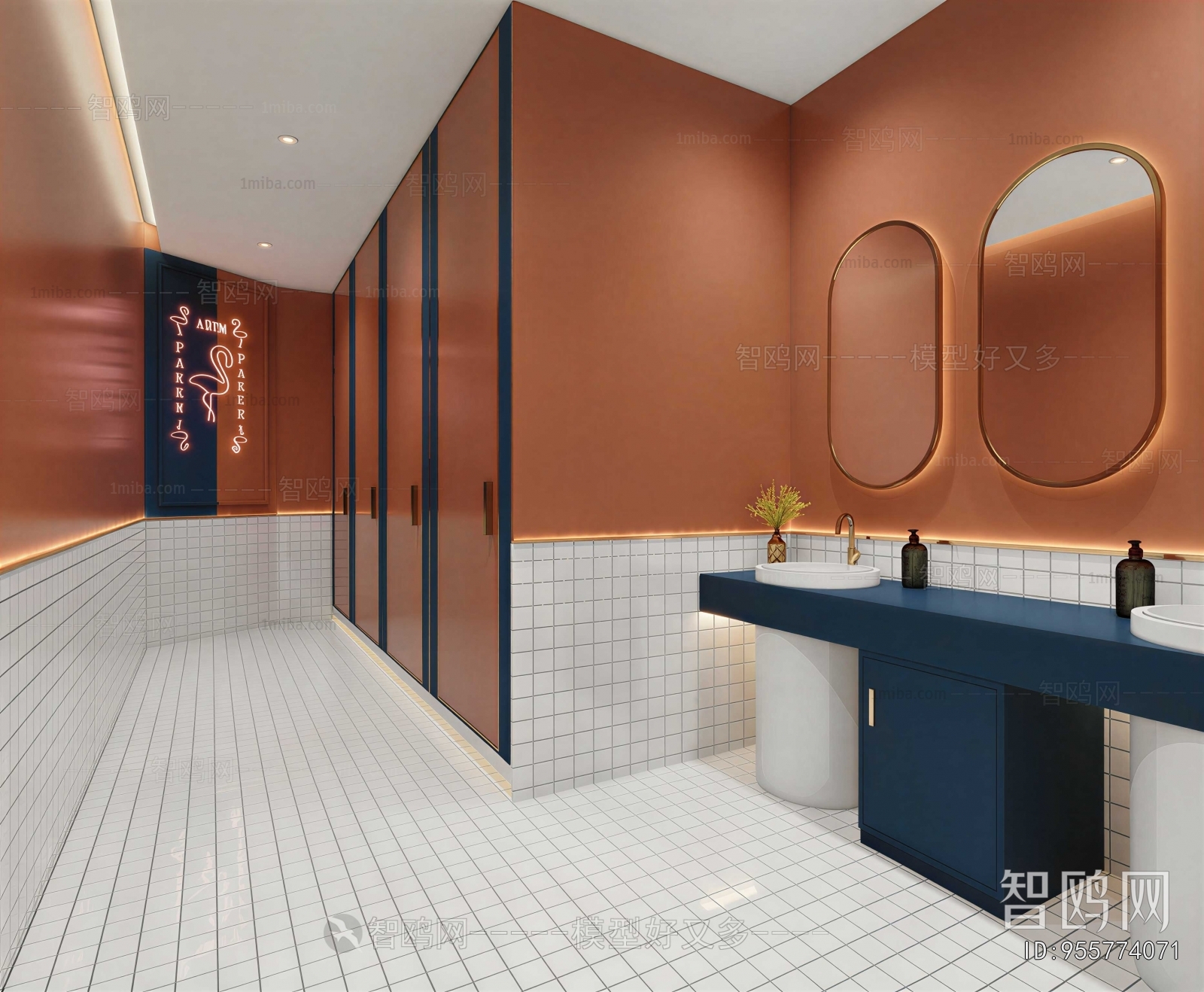 Modern Public Toilet