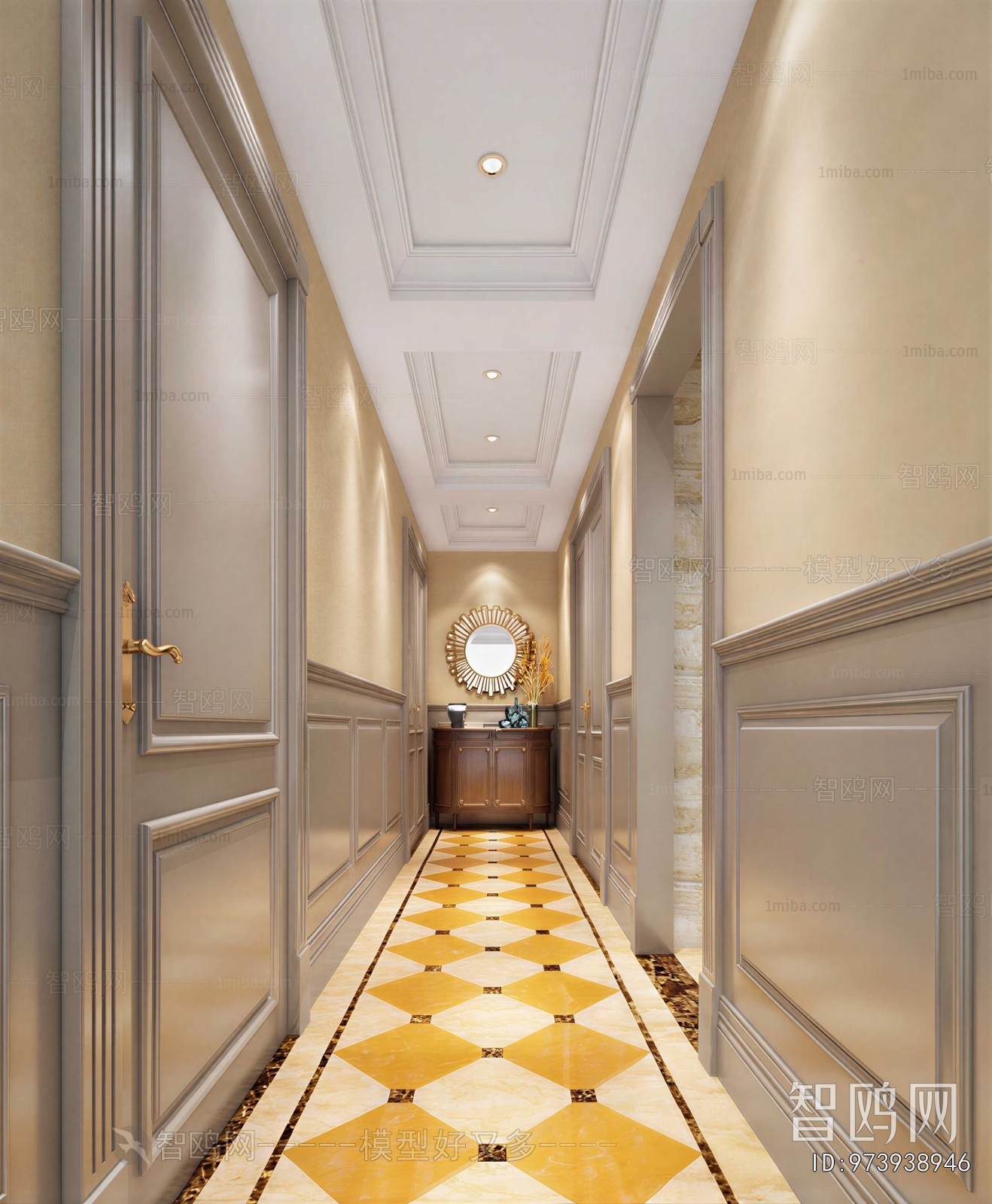 Modern Hallway