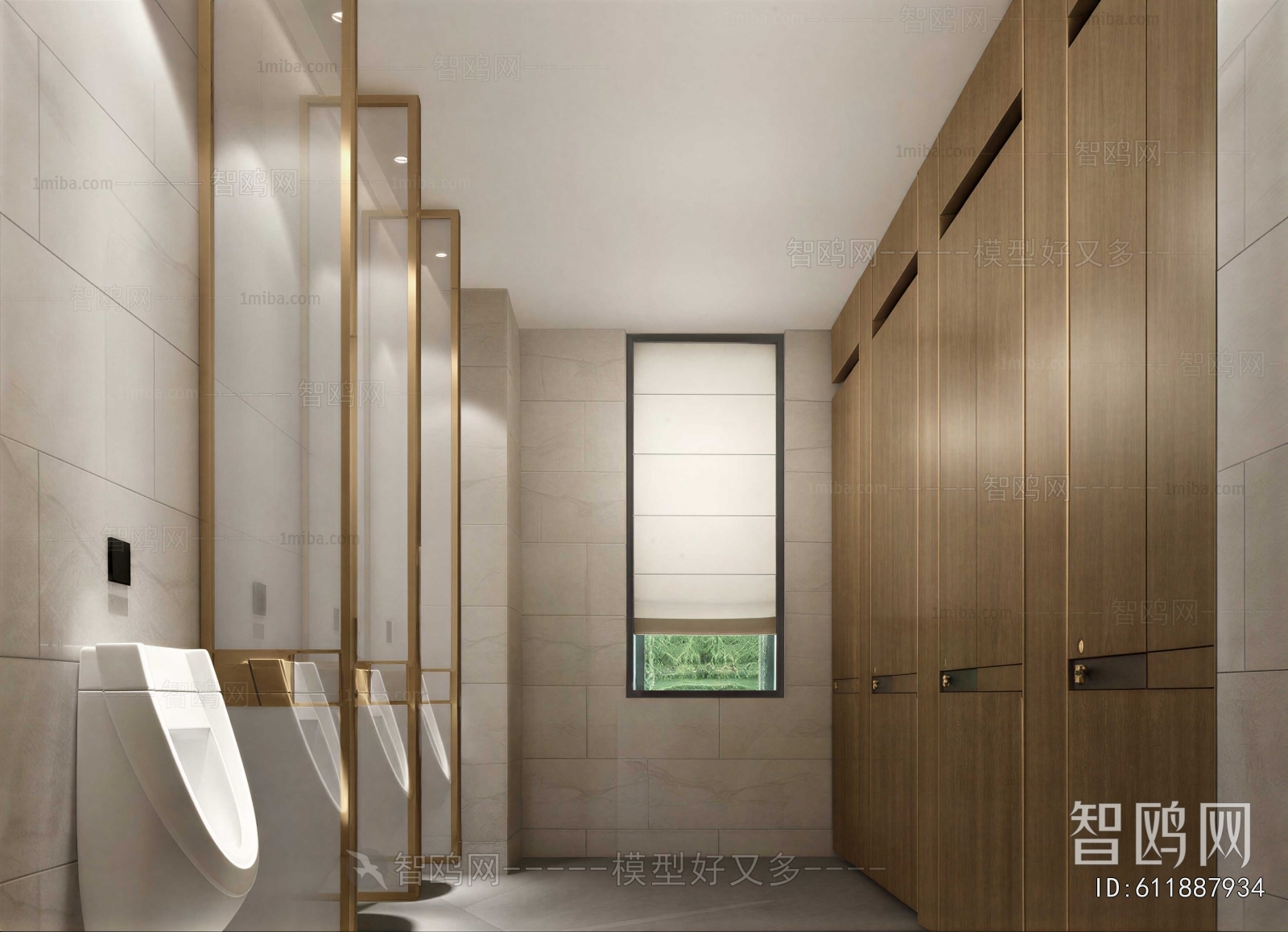 Modern Public Toilet