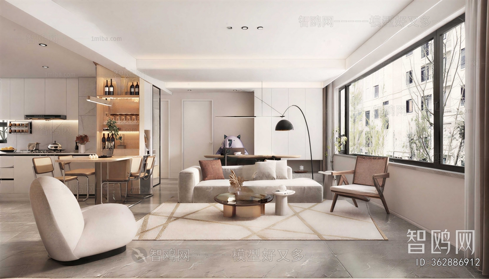 Modern A Living Room