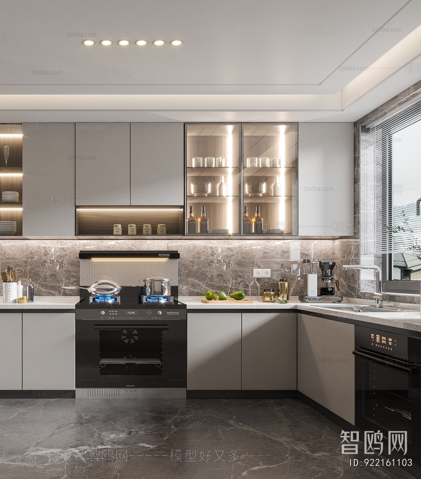 Modern The Kitchen