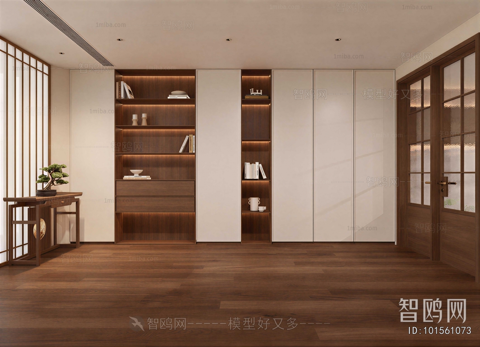 New Chinese Style Bookcase