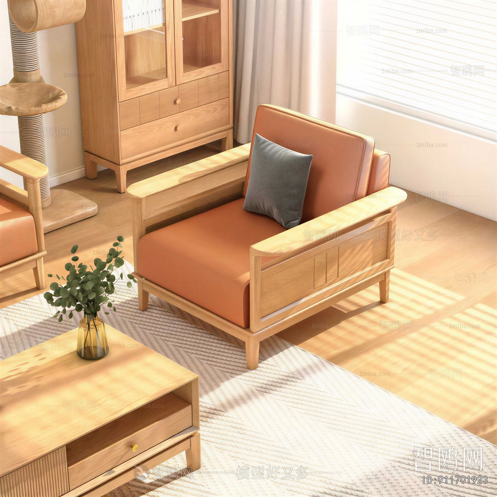 Modern Single Sofa