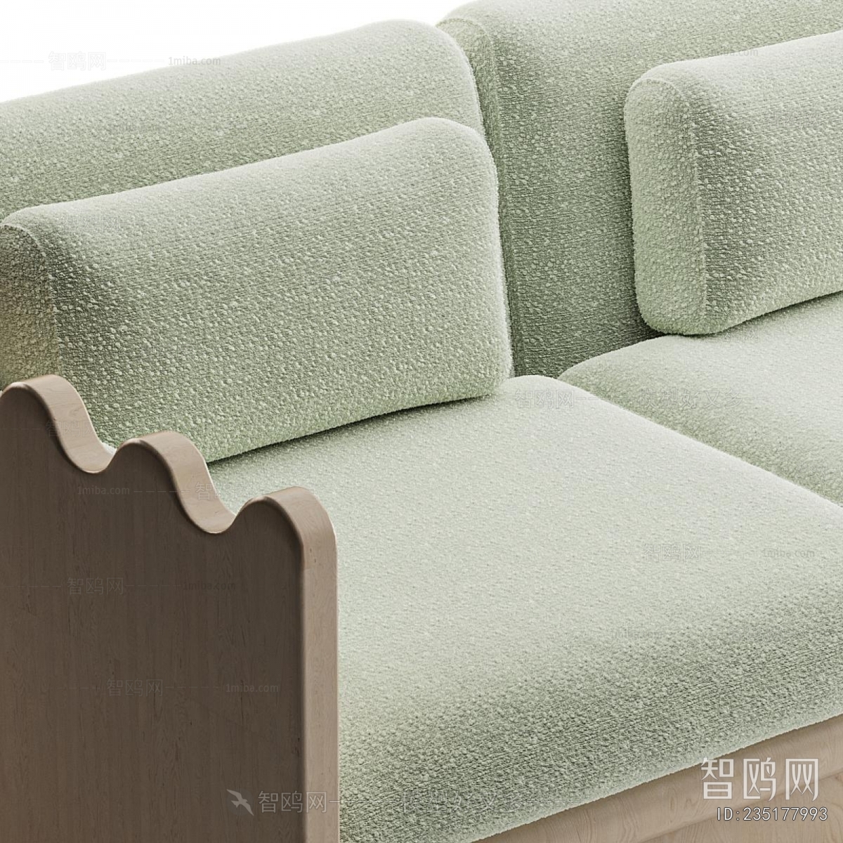 Modern Three-seat Sofa