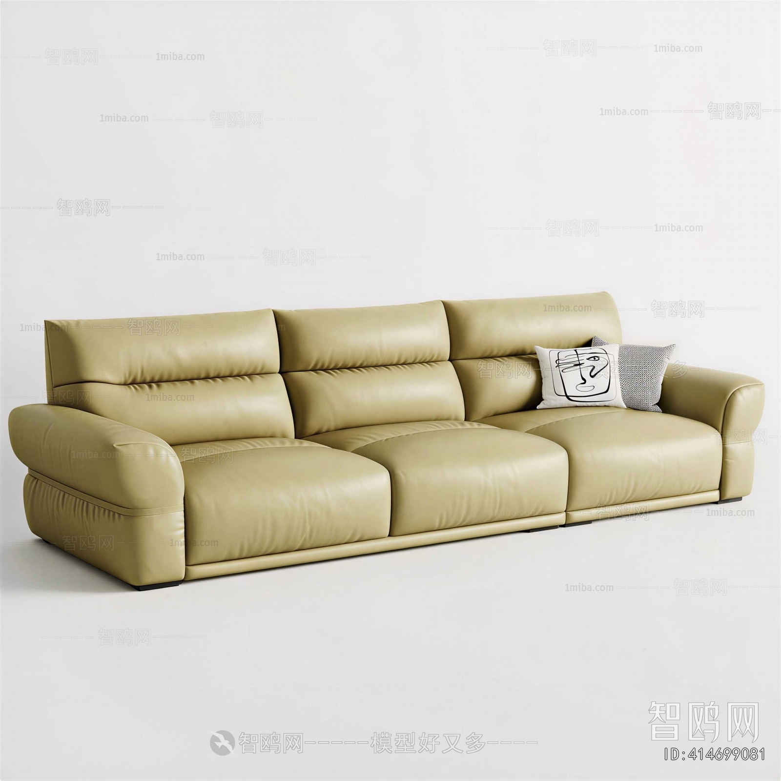 Modern Three-seat Sofa