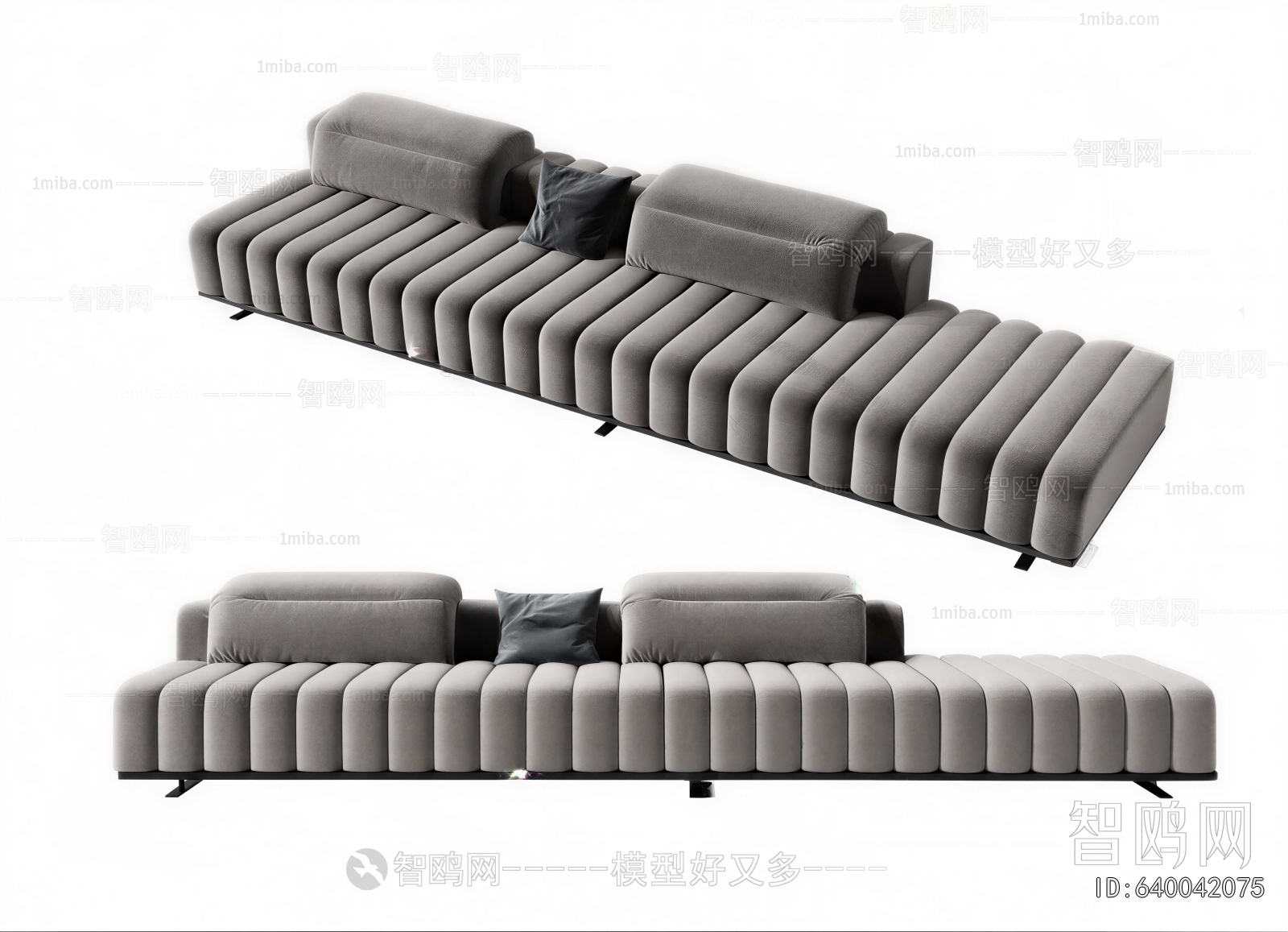 Modern Three-seat Sofa