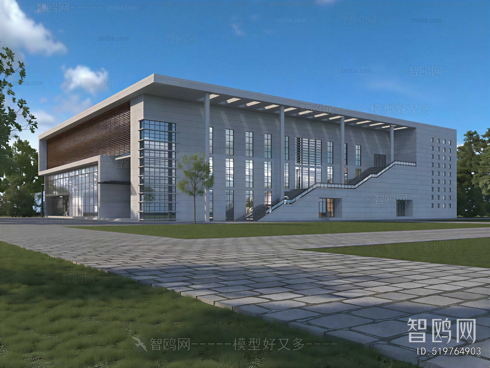 Modern Appearance Of Commercial Building