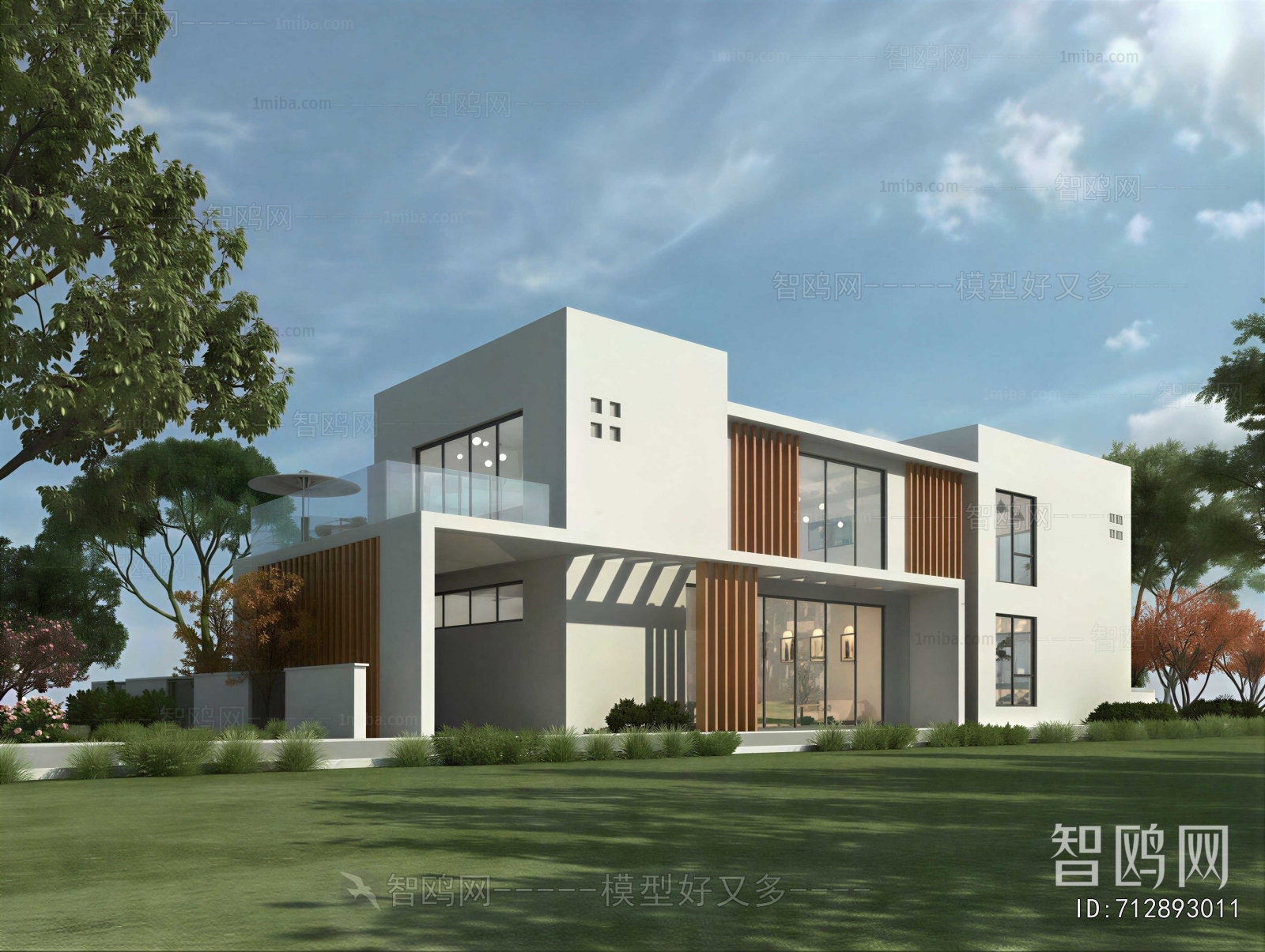 Modern Courtyard/landscape