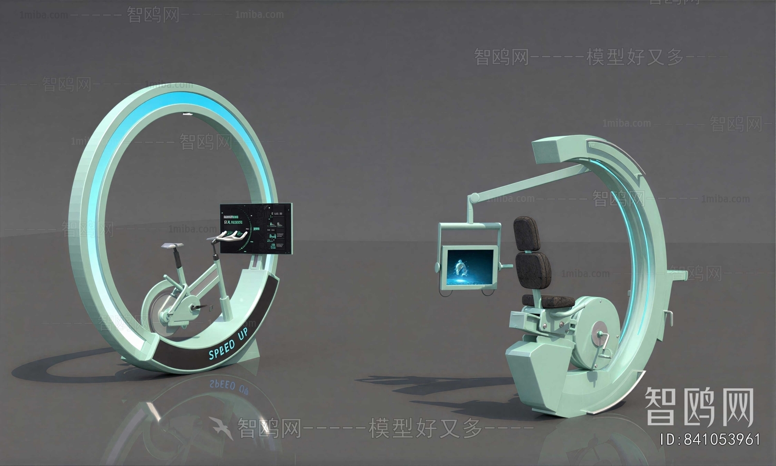 Modern Fitness Equipment