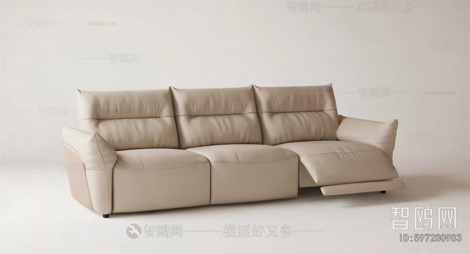 Modern Three-seat Sofa