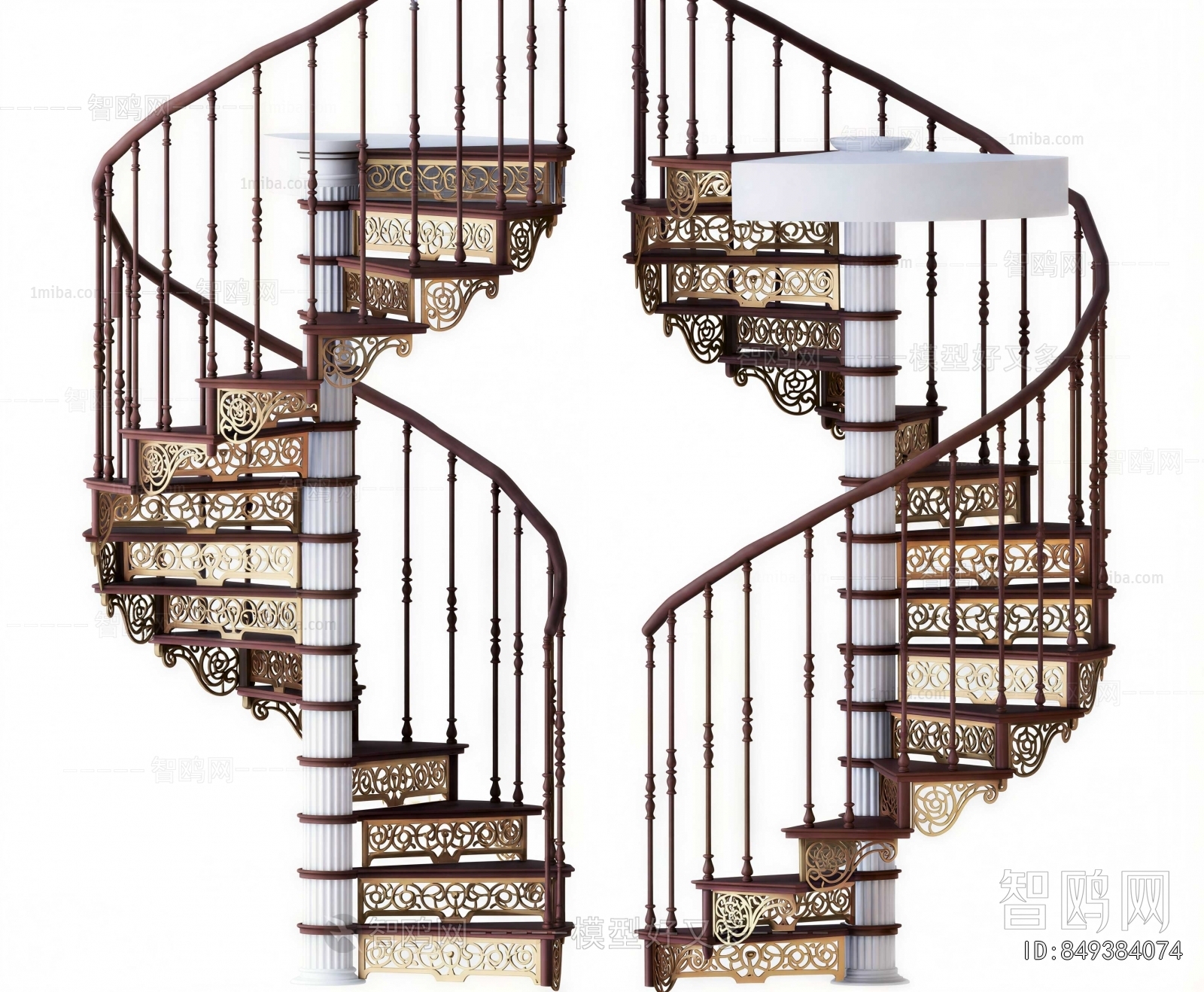 Modern Stair Balustrade/elevator
