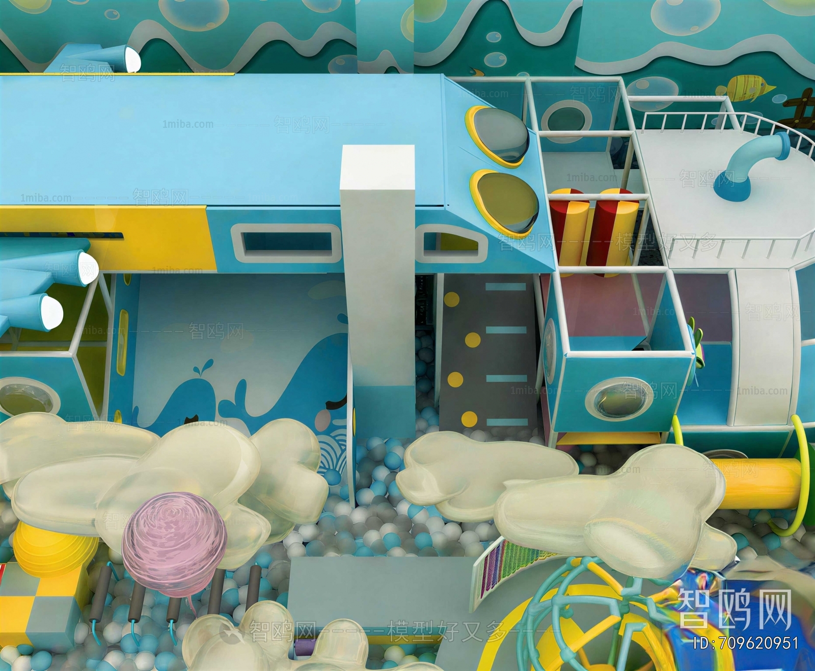 Modern Children's Amusement Park