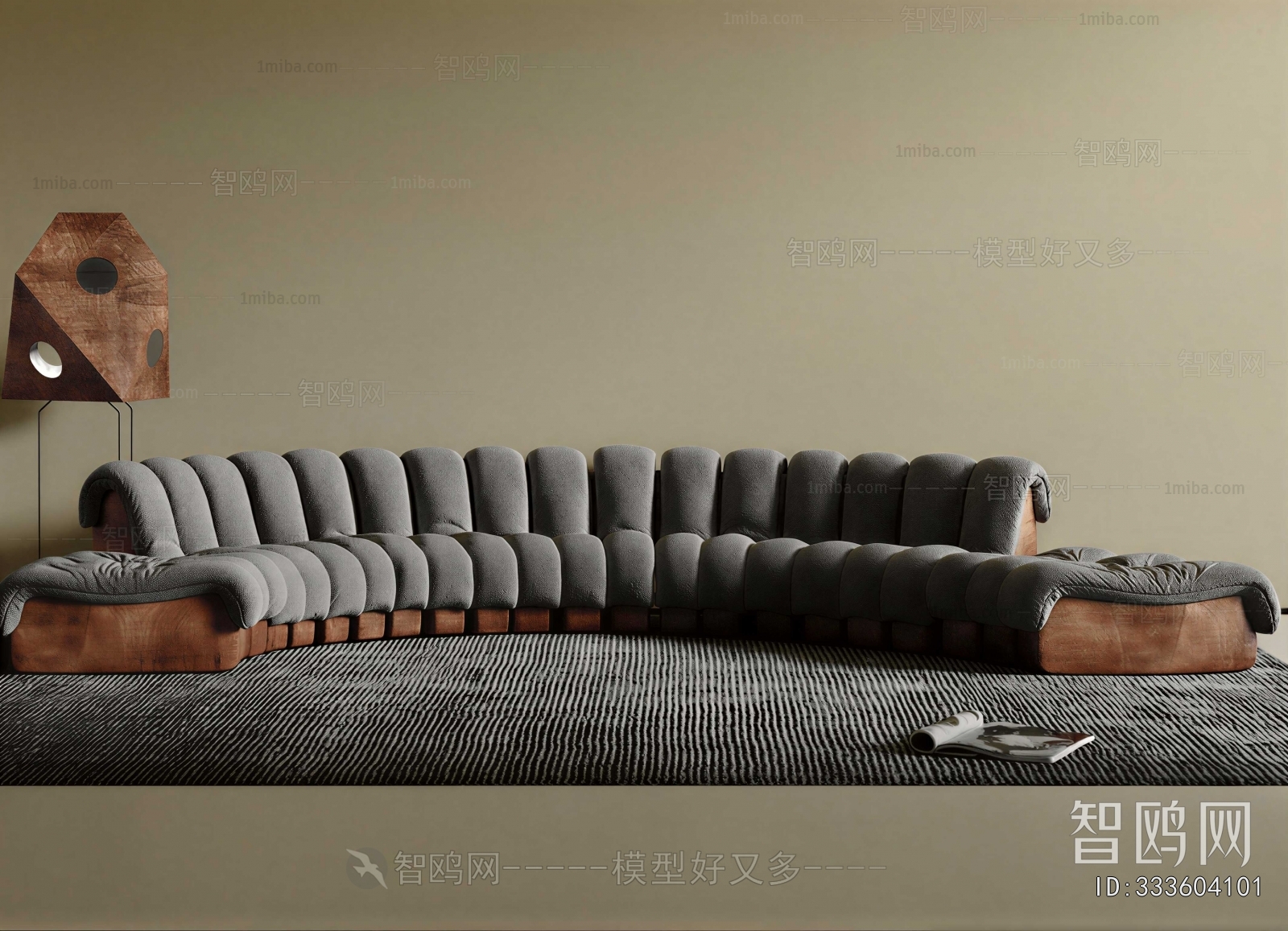 Modern Multi Person Sofa