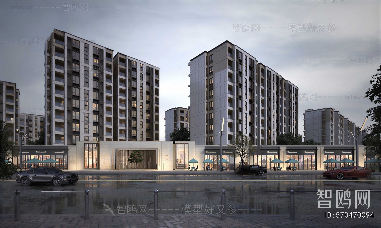 Modern Building Appearance