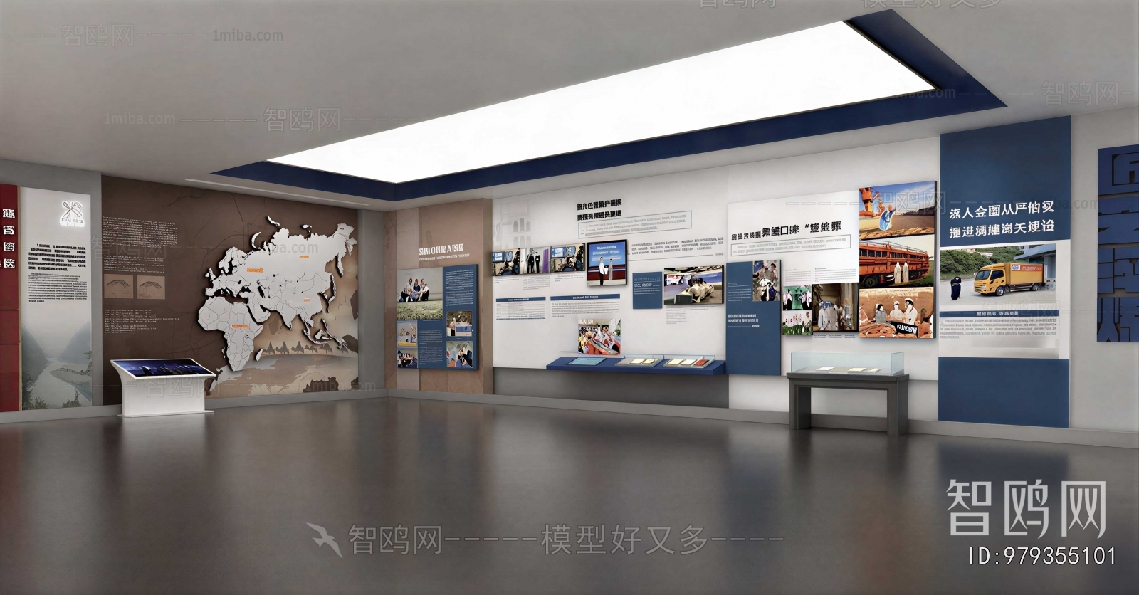 New Chinese Style Exhibition Hall
