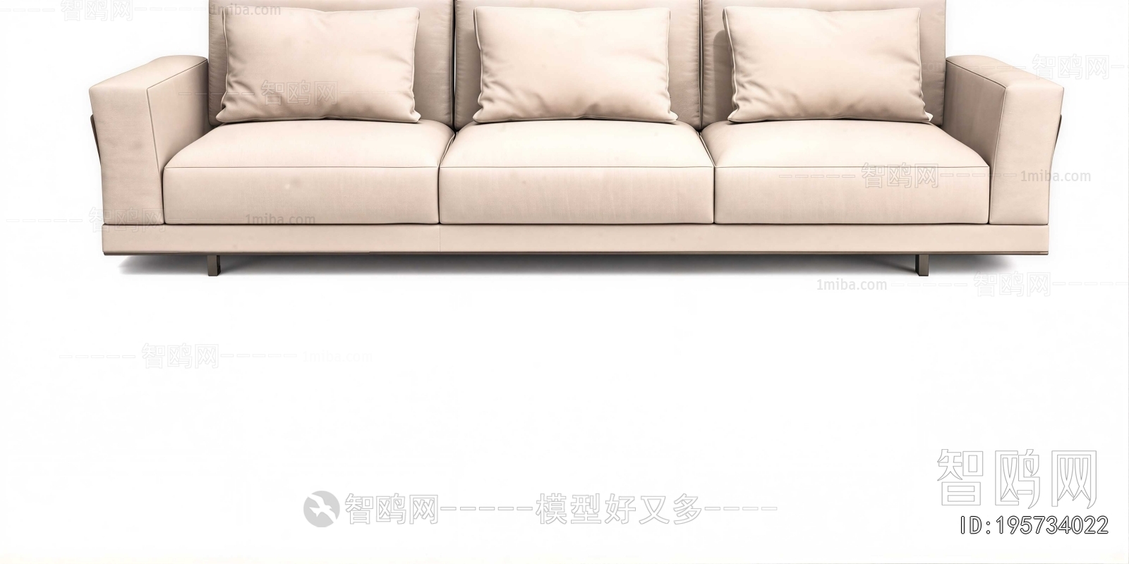 Modern Three-seat Sofa