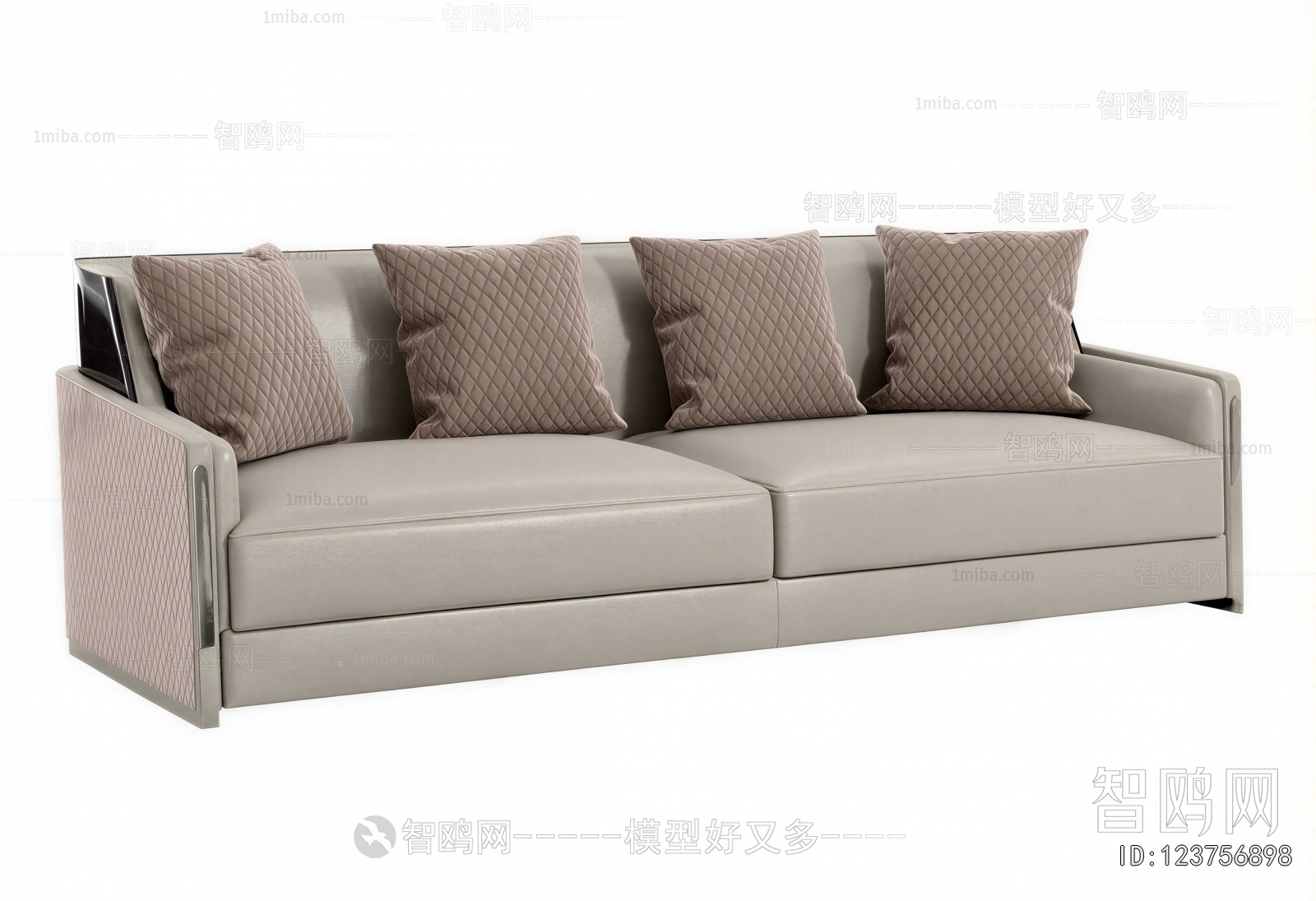 Modern Three-seat Sofa