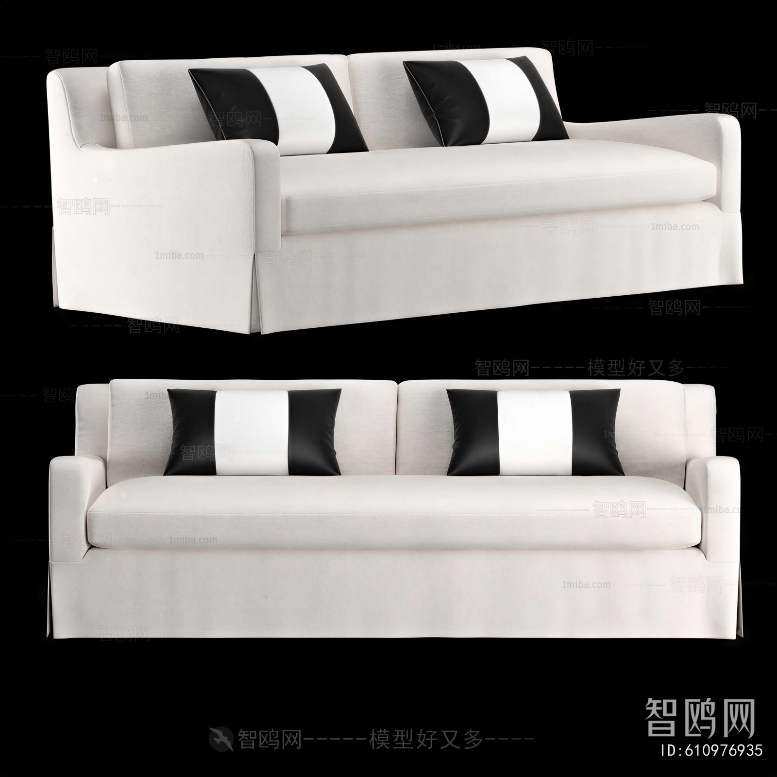 Modern Three-seat Sofa