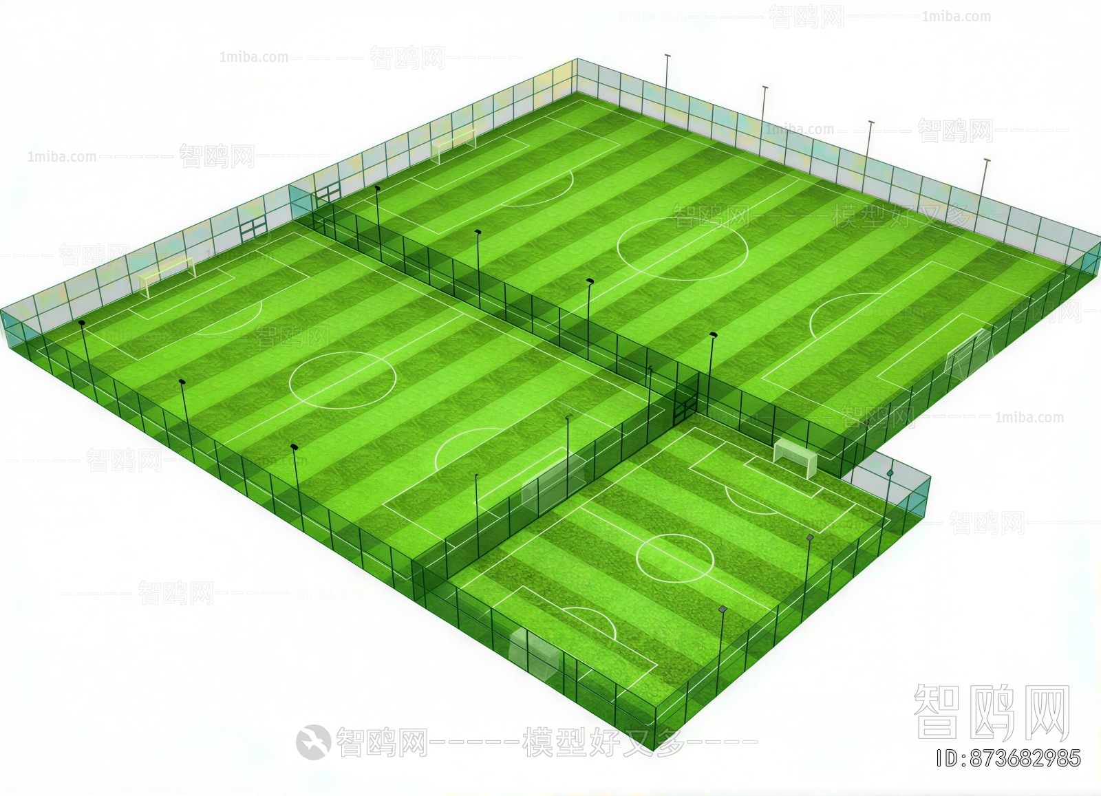Modern Outdoor Sports Stadium